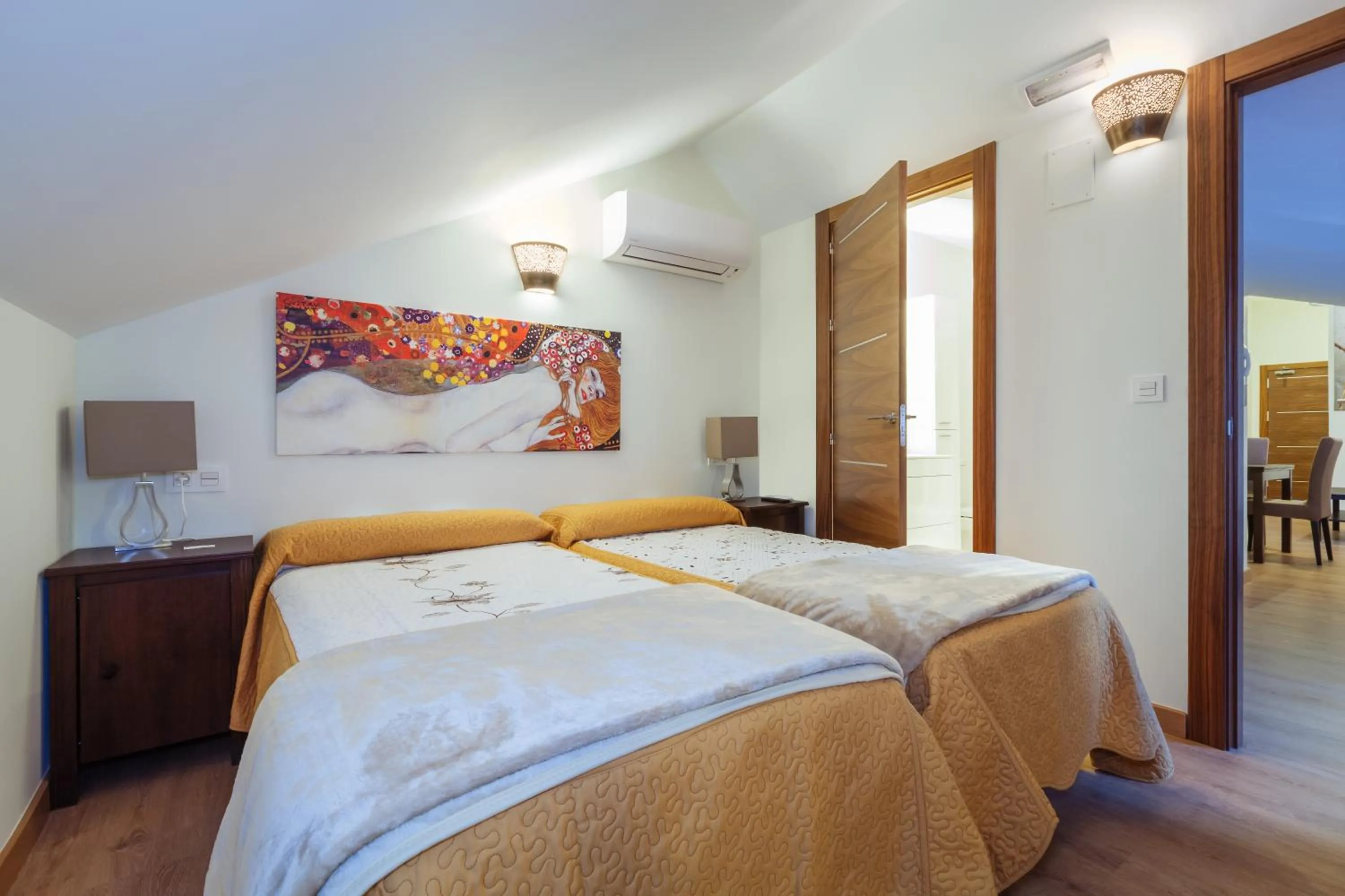 Bedroom, Bed in Hostal Arriola