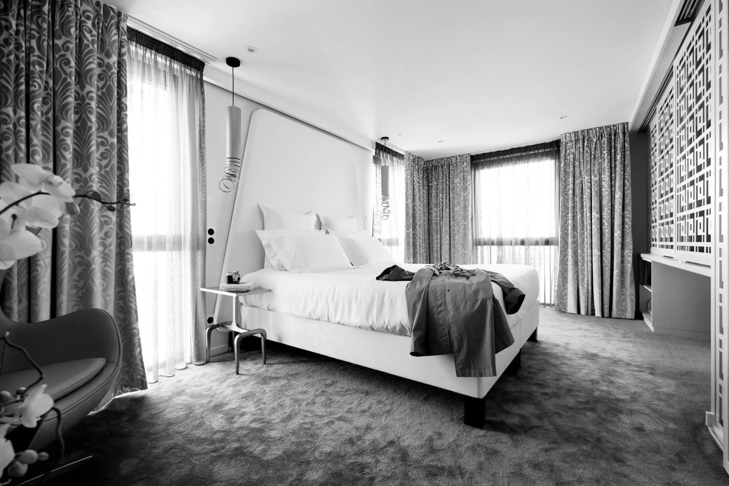 Bed in Empreinte Hotel & Spa