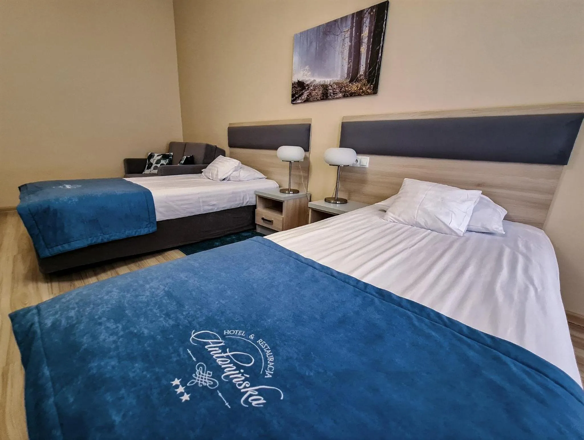 Bed in Antonińska Hotel & Apartamenty