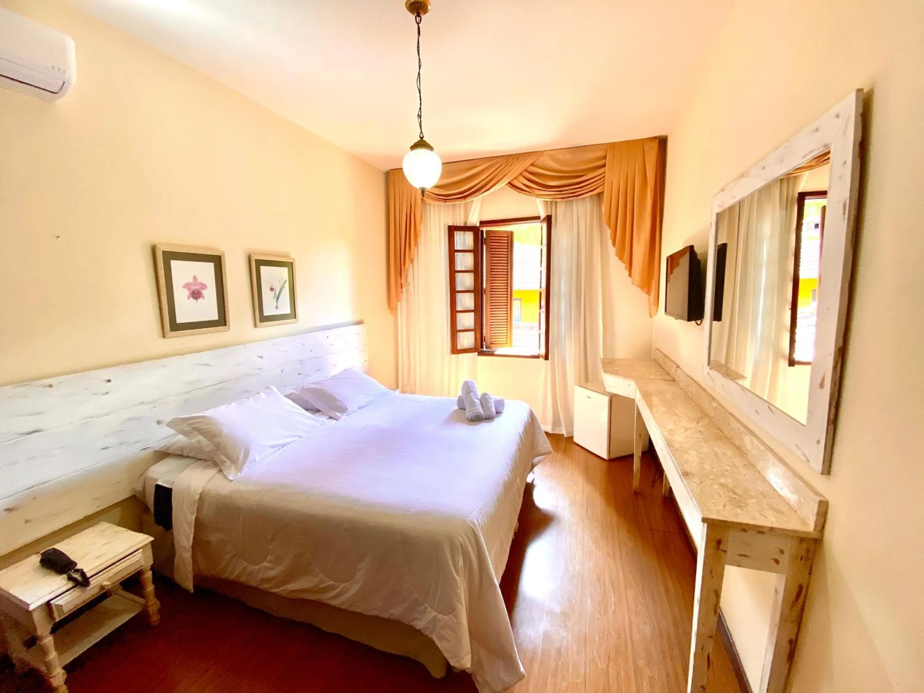 Bed in Hotel Vila Bavária Petrópolis