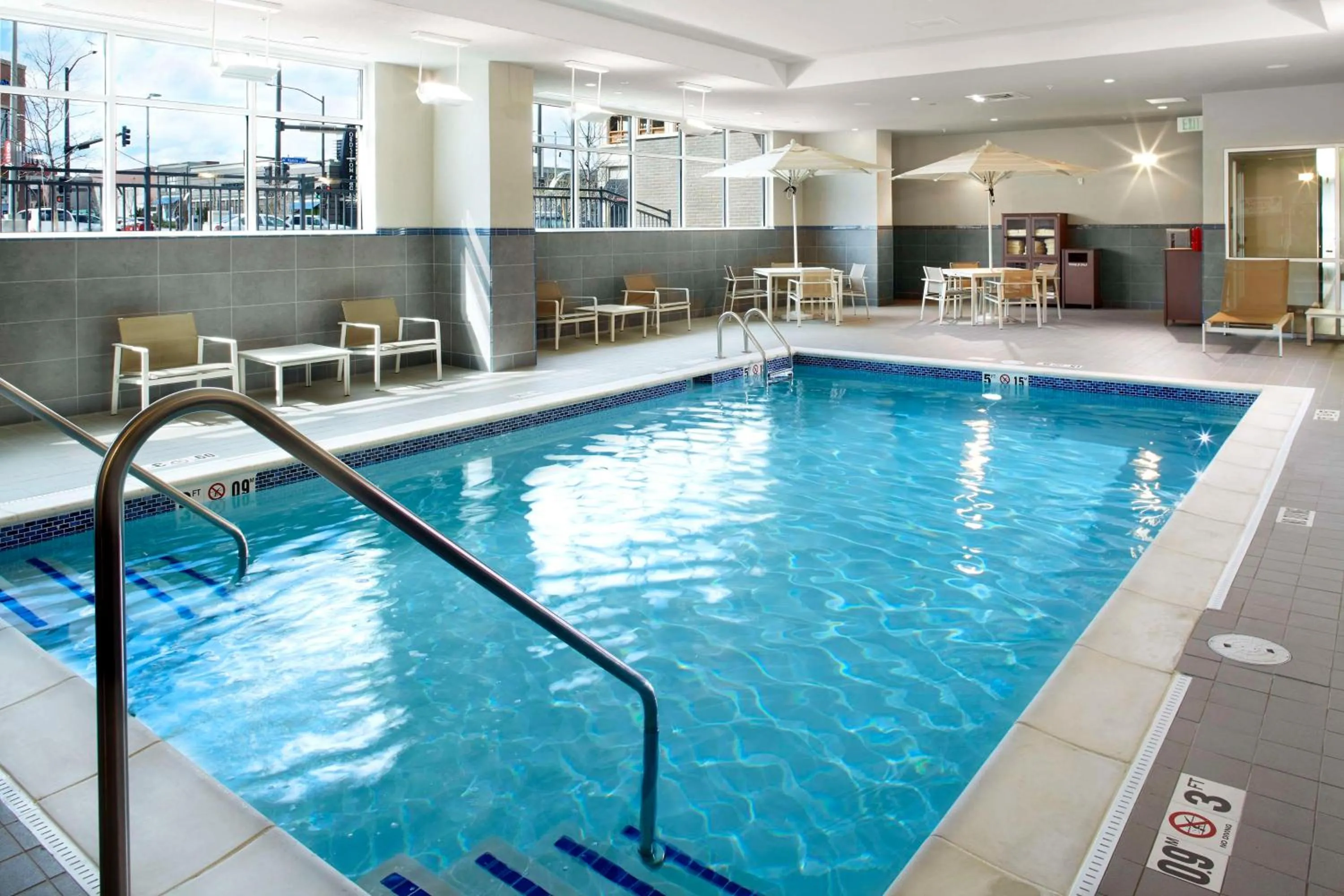 Swimming pool in Hyatt House Denver Lakewood Belmar