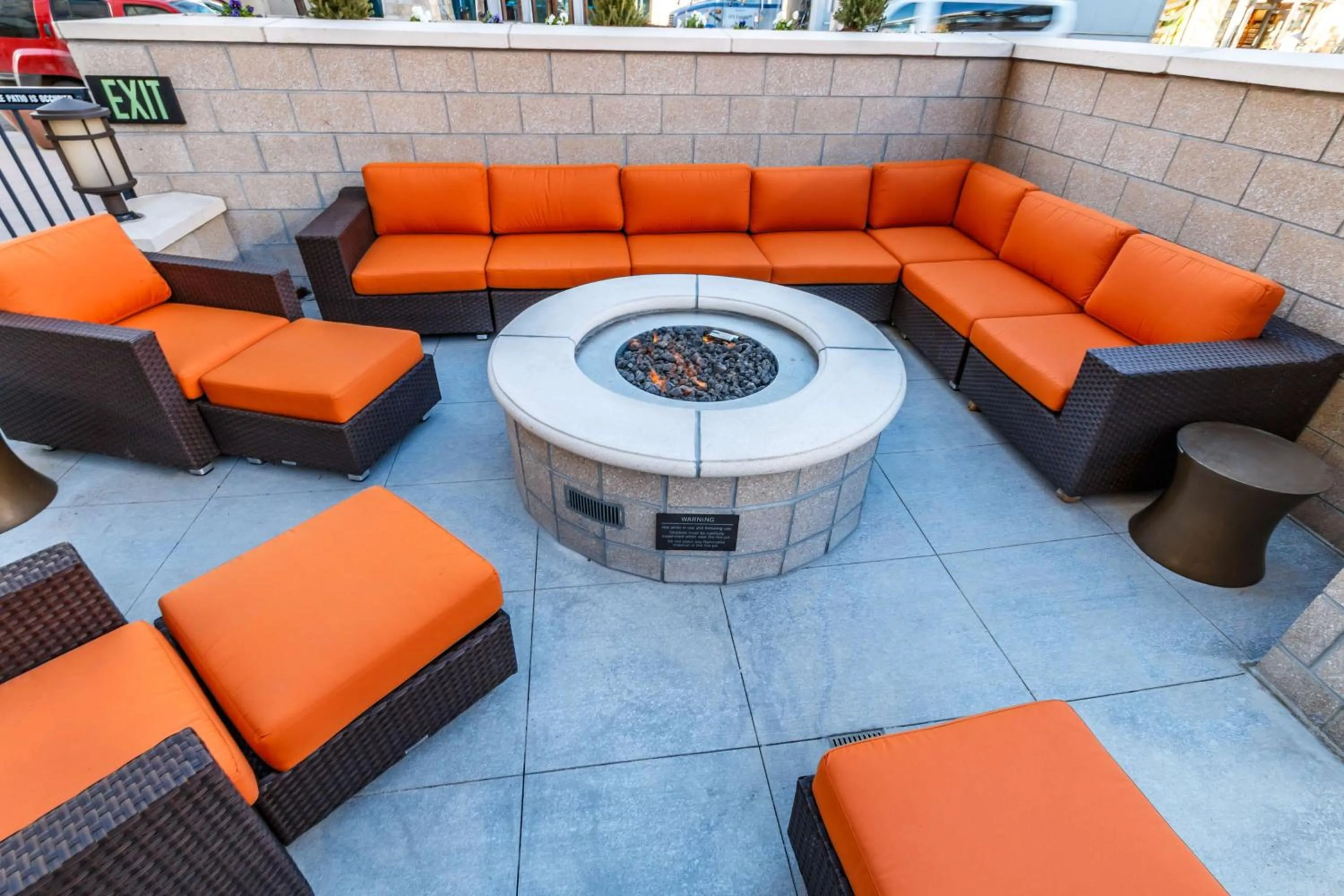 Patio in Hyatt House Denver Lakewood Belmar