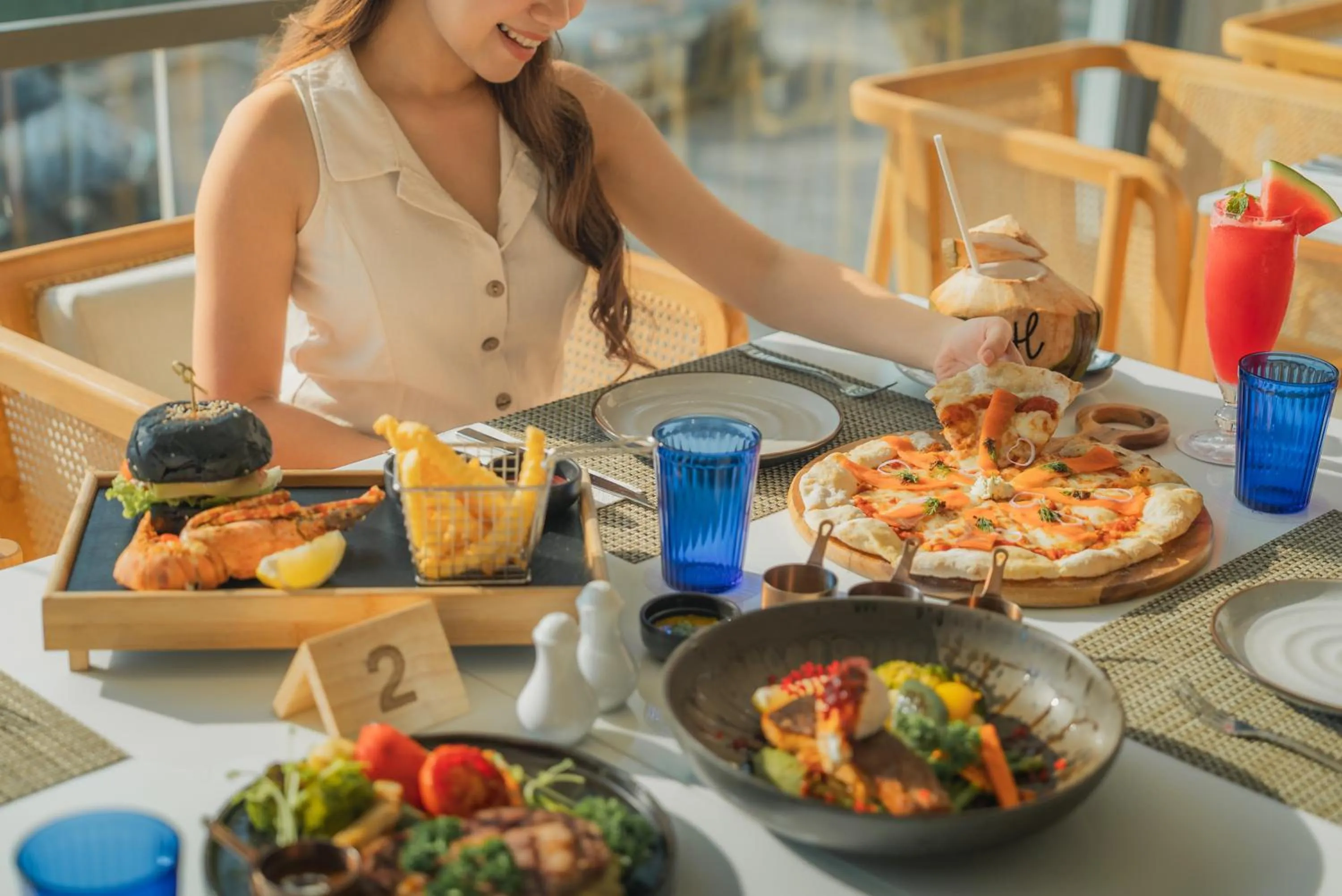 Restaurant/places to eat in Andaman Beach Hotel Phuket - Handwritten Collection