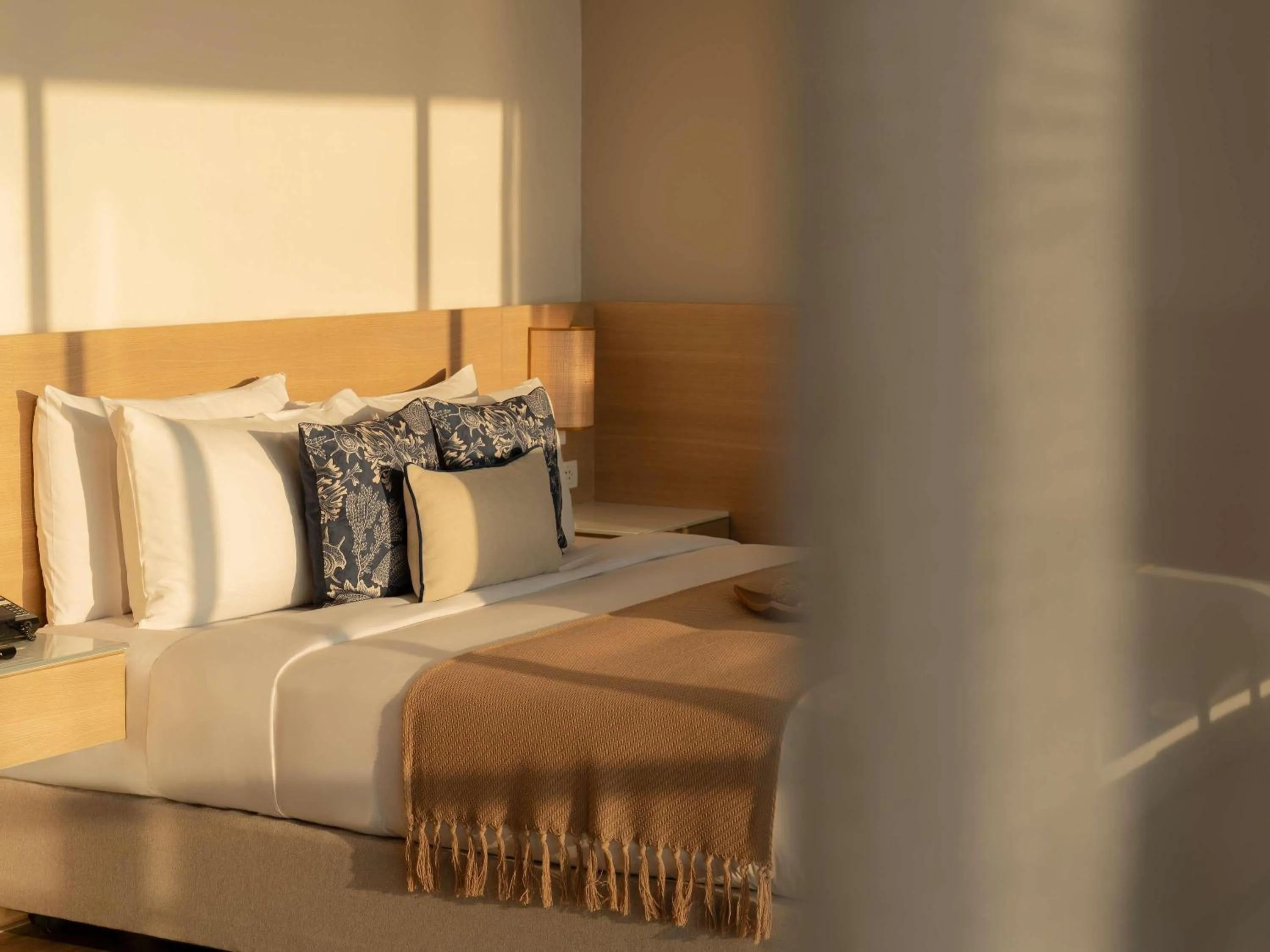 Bedroom, Bed in Andaman Beach Hotel Phuket - Handwritten Collection