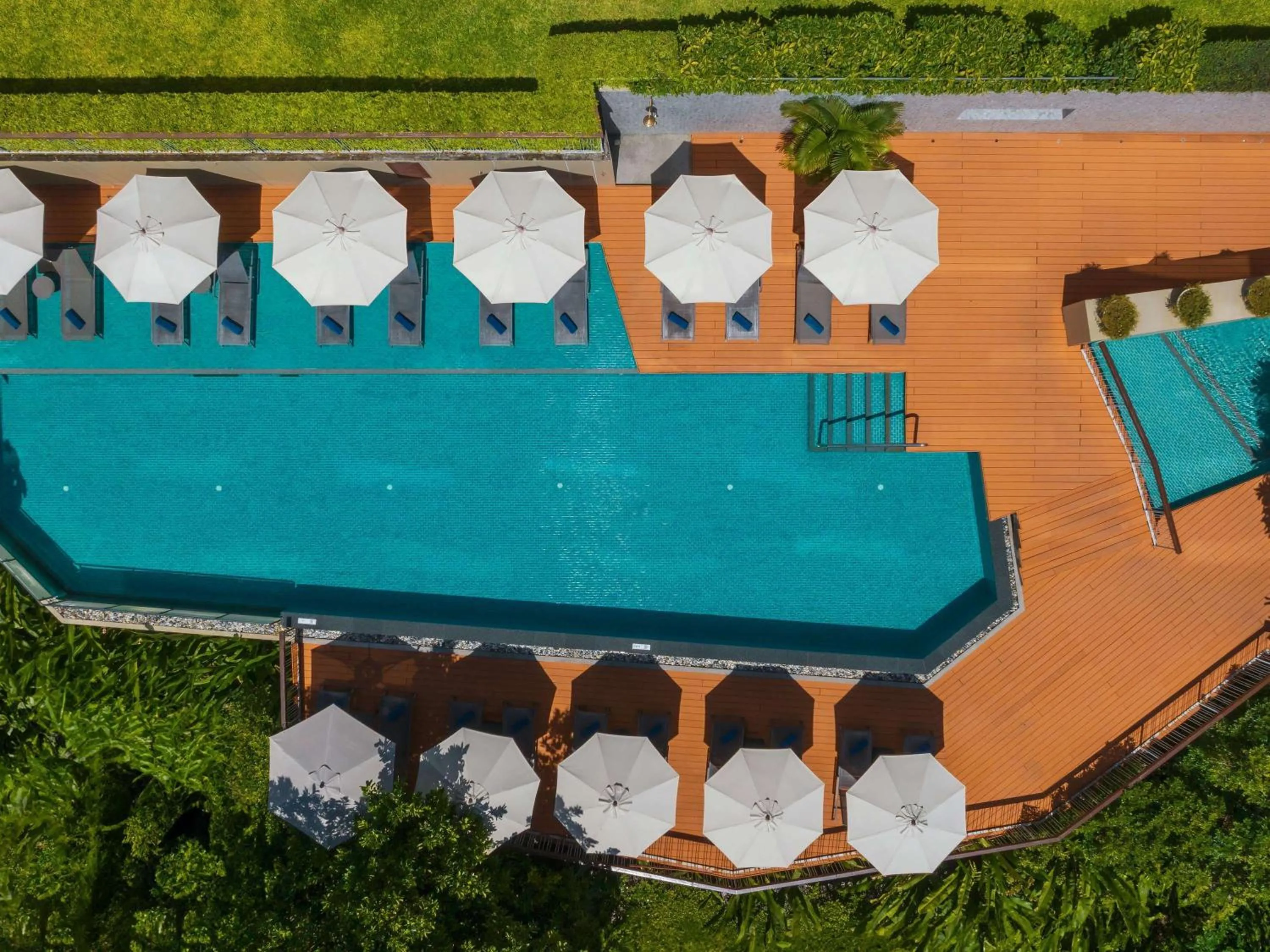 Pool view in Andaman Beach Hotel Phuket - Handwritten Collection