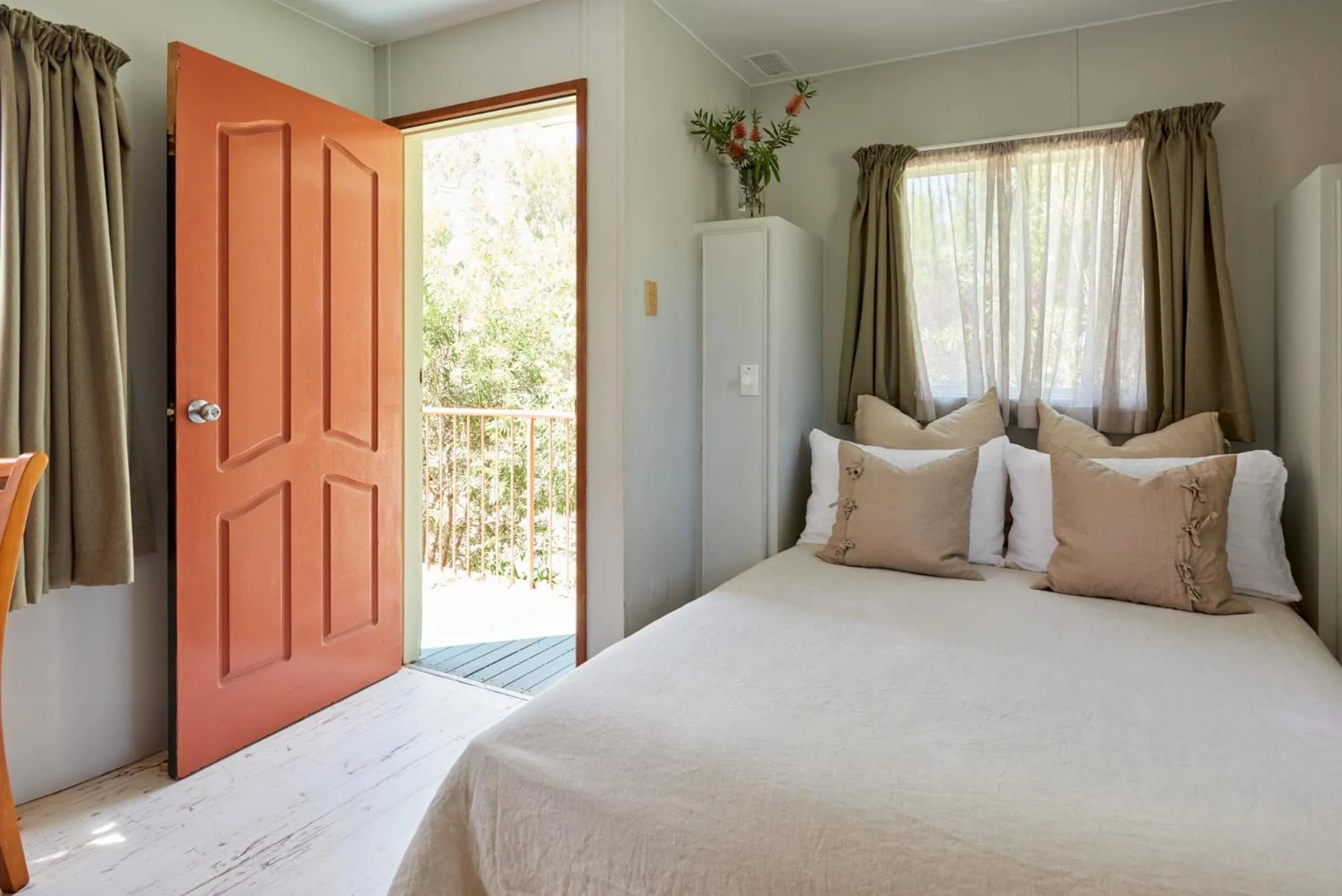 Bed in Tenterfield Lodge Caravan Park