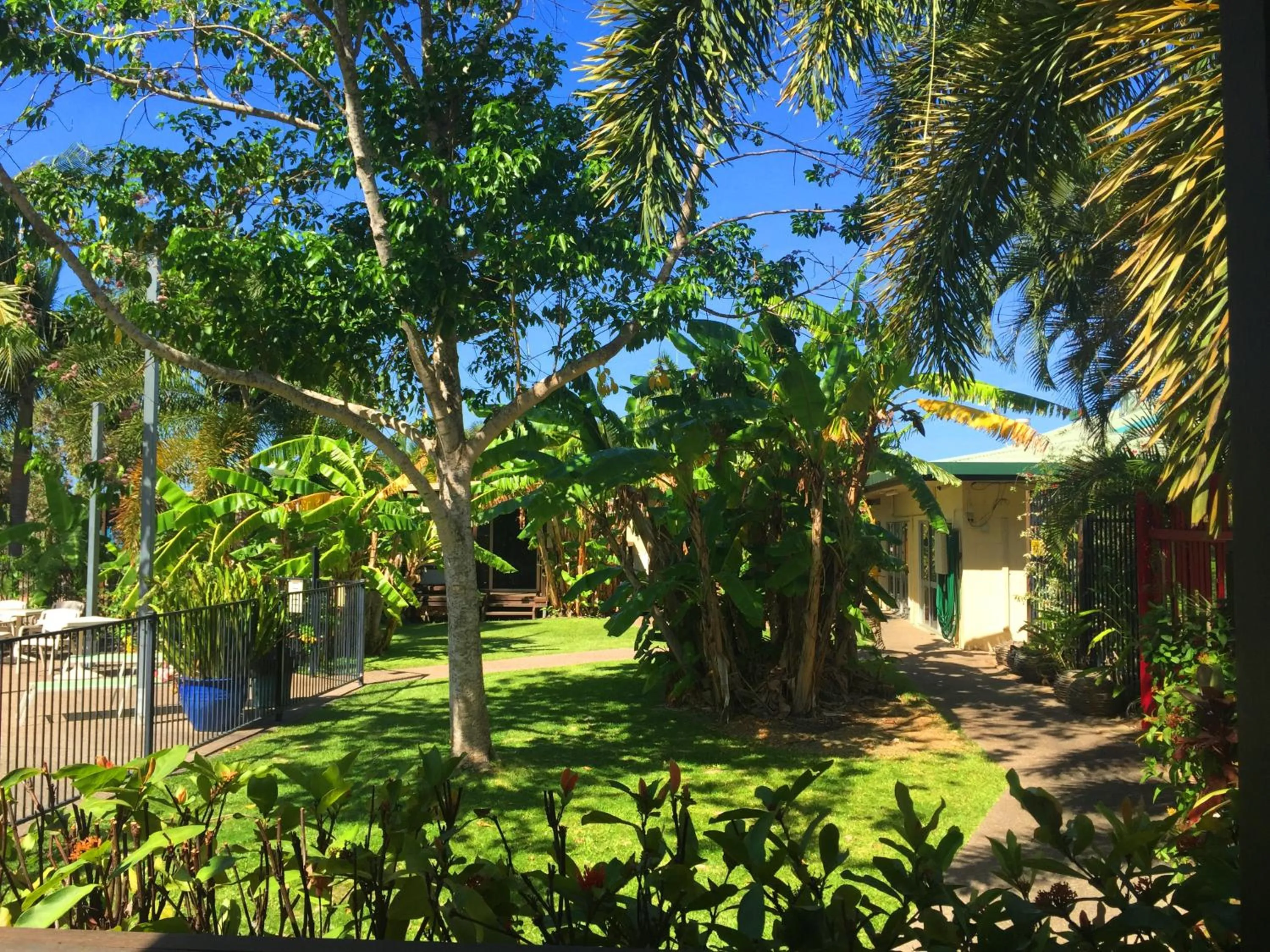 Garden in Wongai Beach Hotel