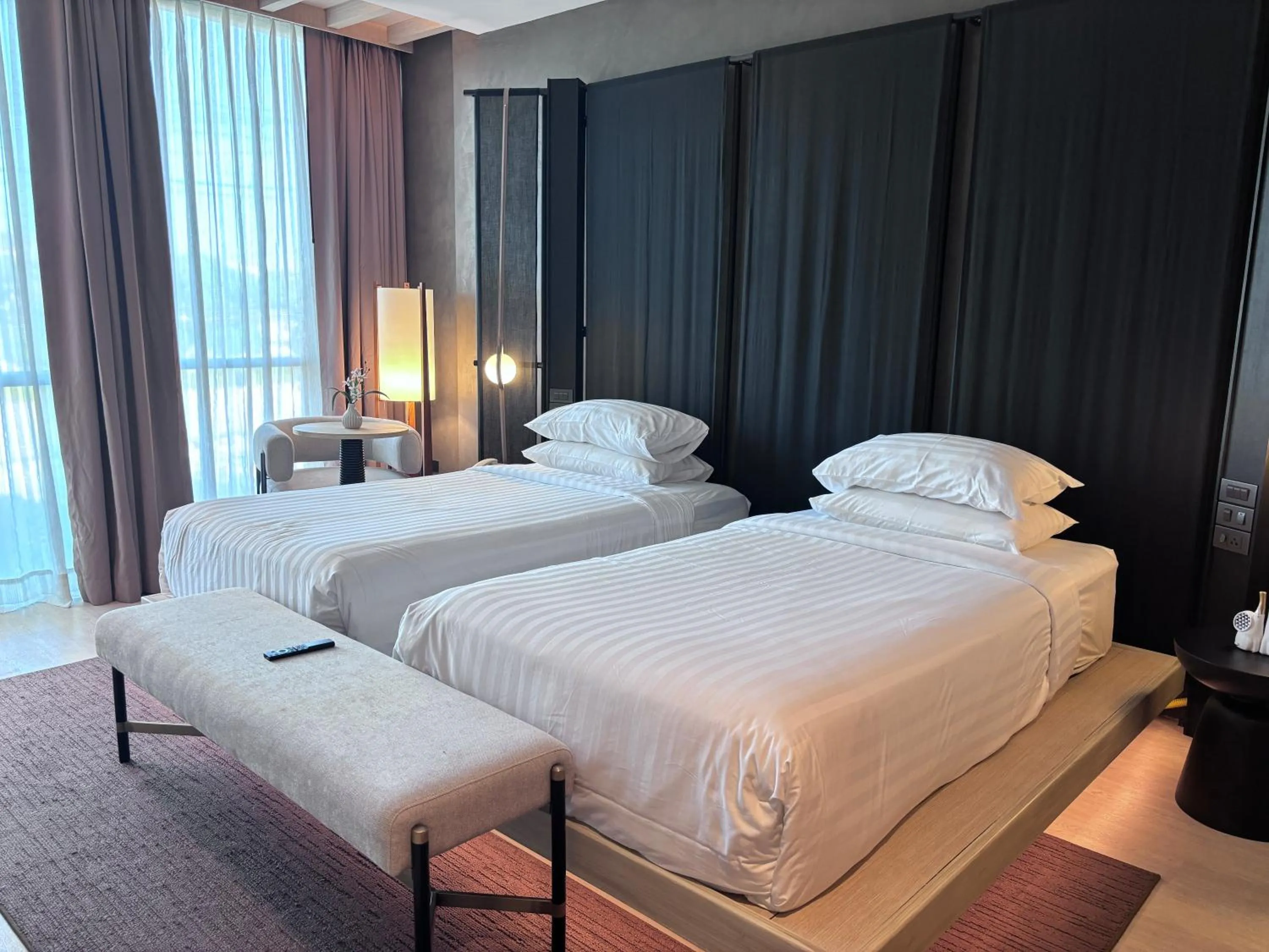 Bed in Grand Vista Hotel Chiangrai