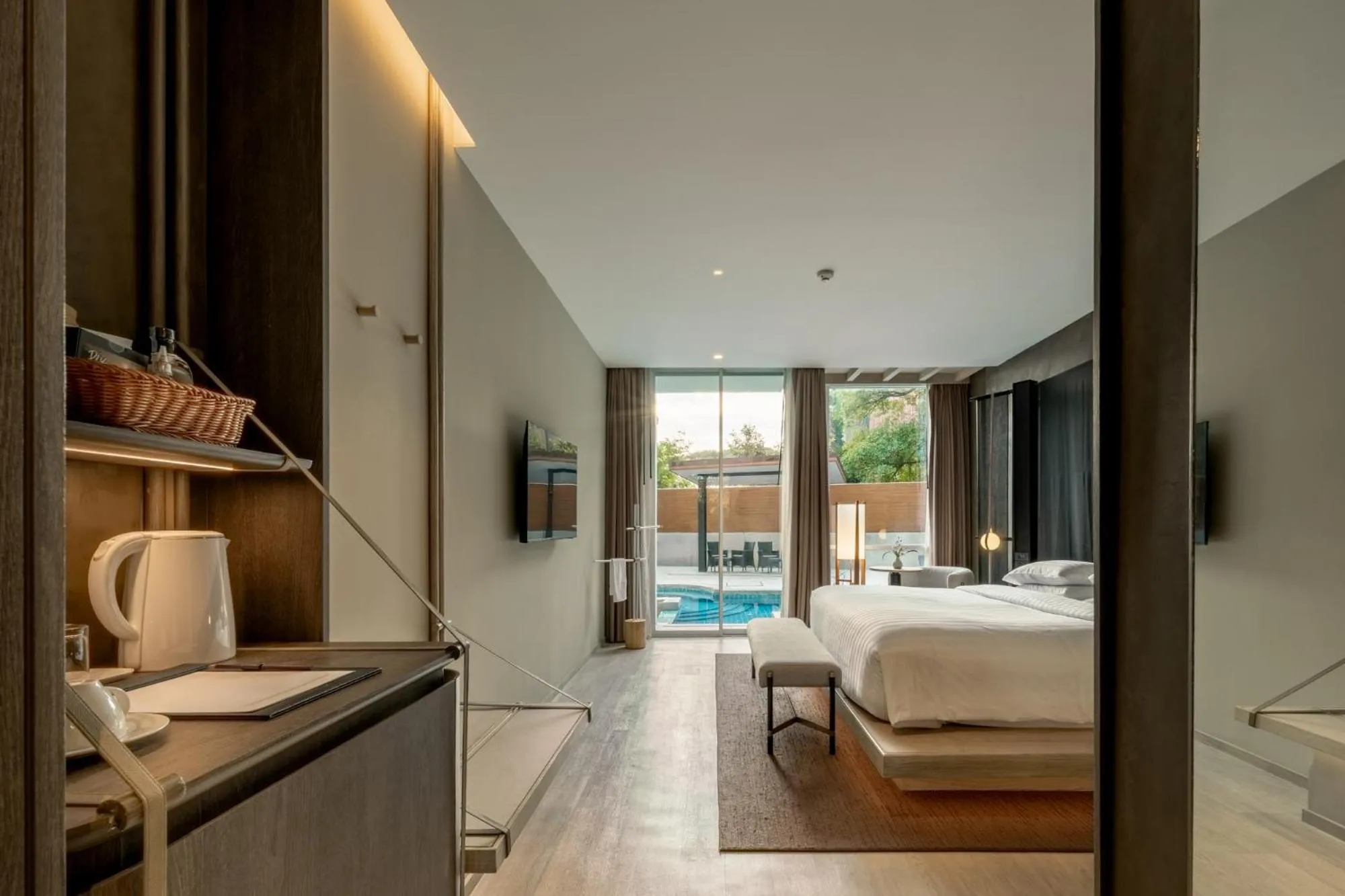 Photo of the whole room, Bed in Grand Vista Hotel Chiangrai