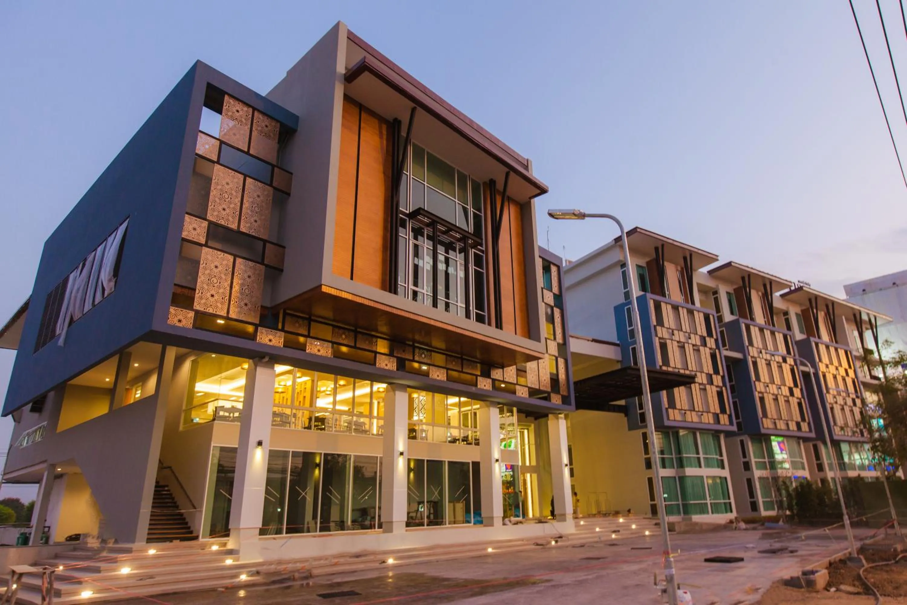Facade/entrance in Grand Vista Hotel Chiangrai