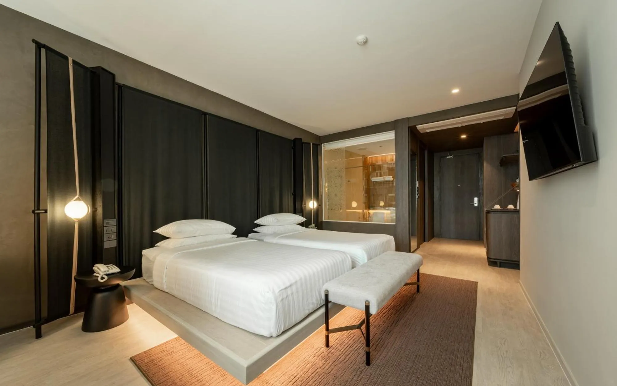 Bed in Grand Vista Hotel Chiangrai