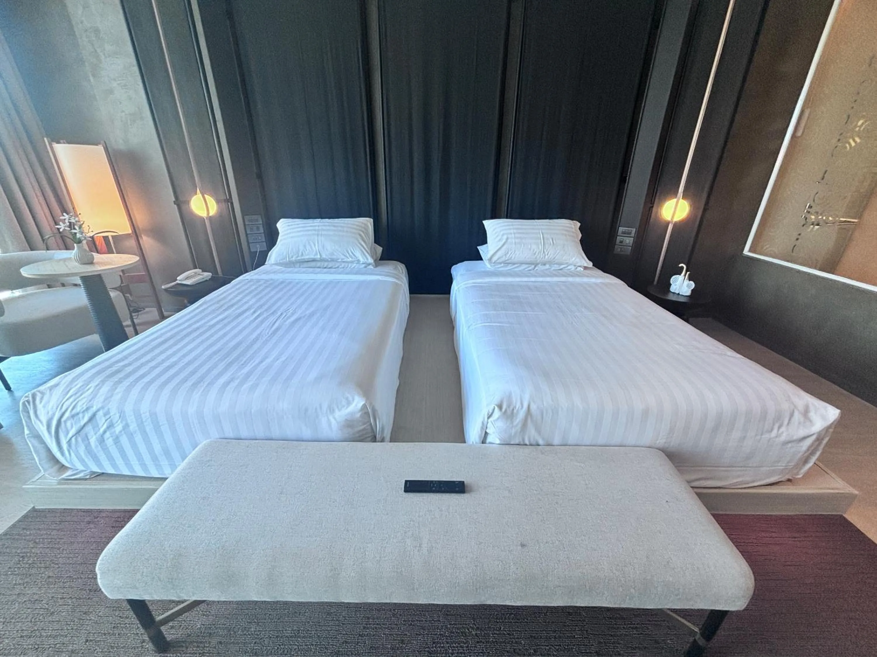 Bed in Grand Vista Hotel Chiangrai