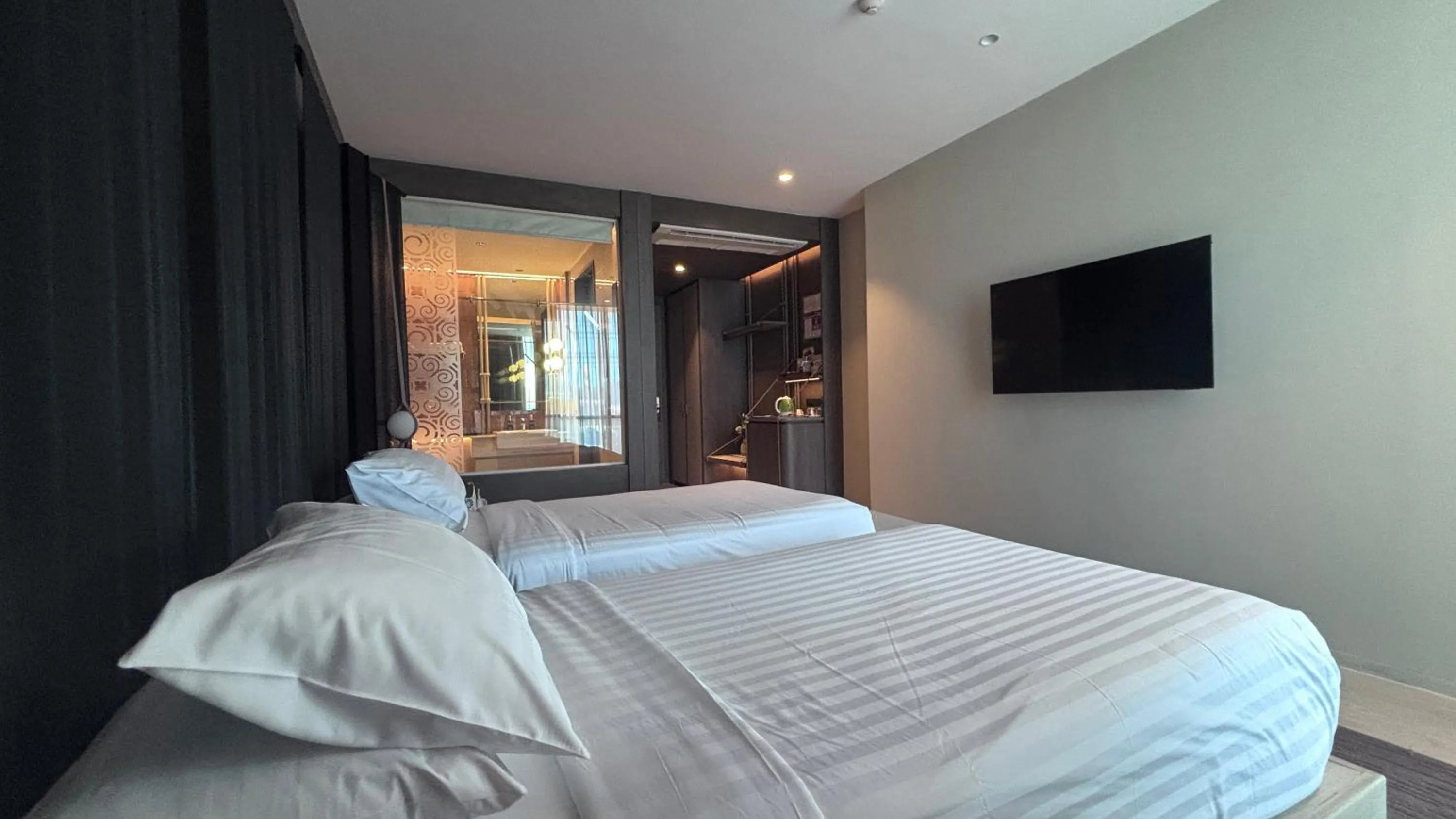 Bed in Grand Vista Hotel Chiangrai