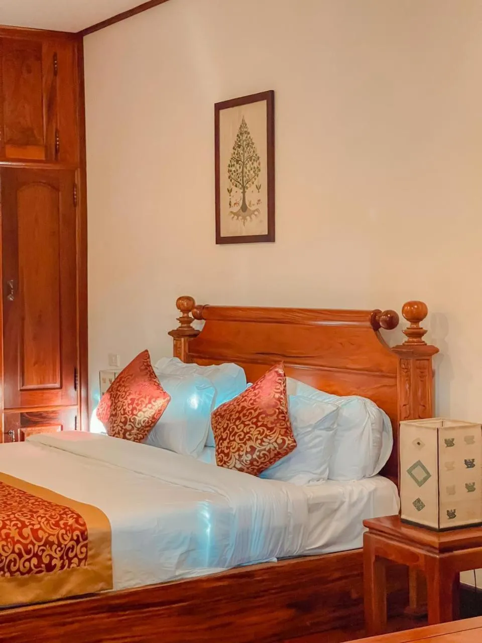 Bed in Villa Ang Thong