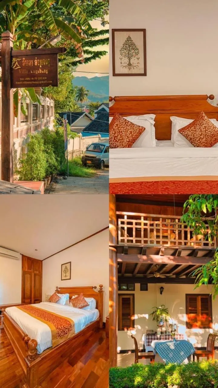 Bed in Villa Ang Thong