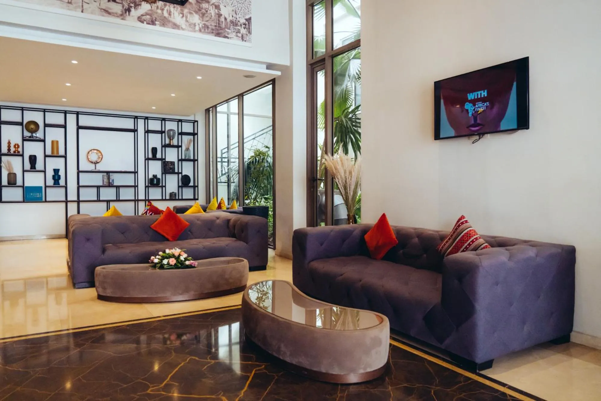 Living room in ONOMO Hotel Rabat Terminus