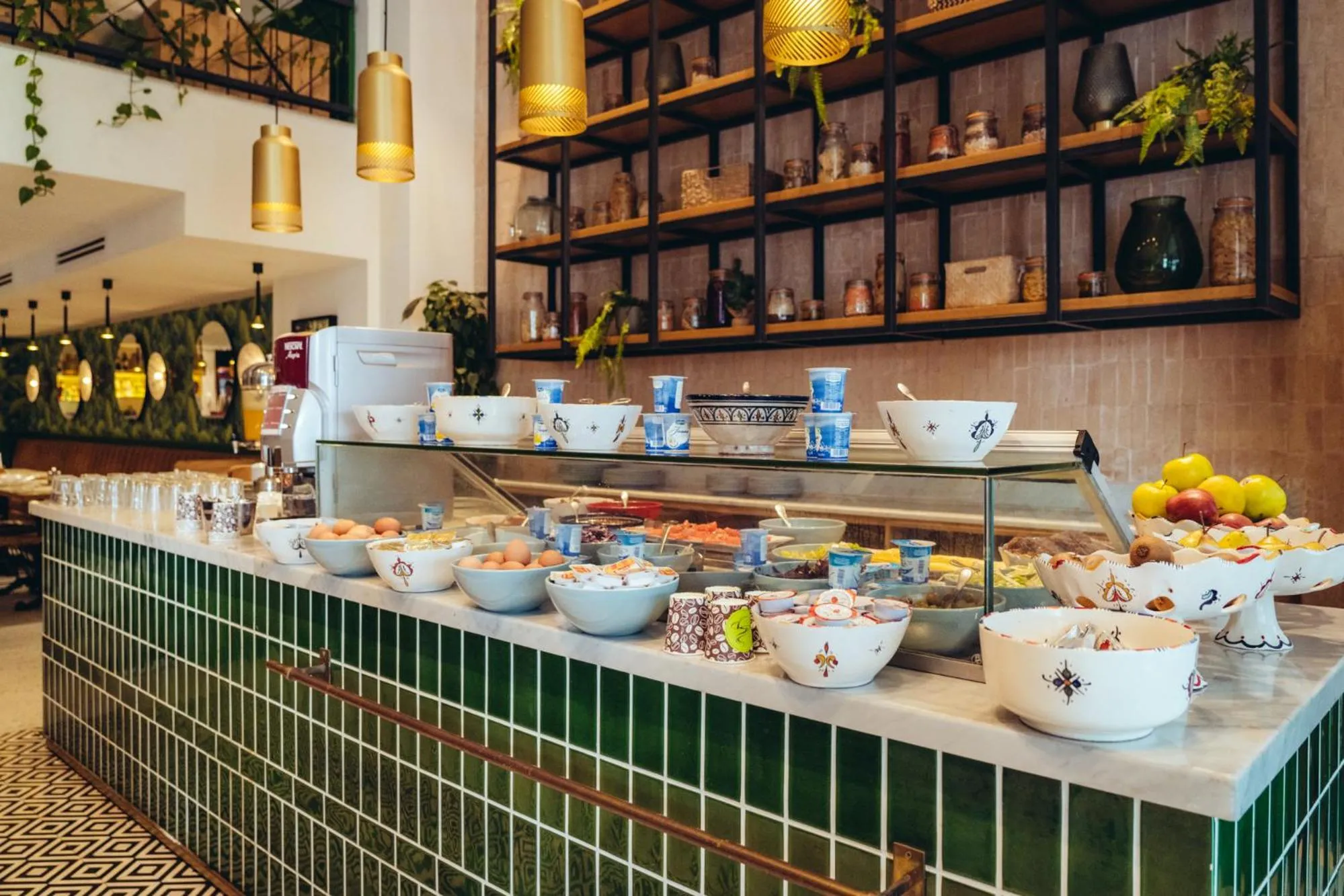 Continental breakfast in ONOMO Hotel Rabat Terminus