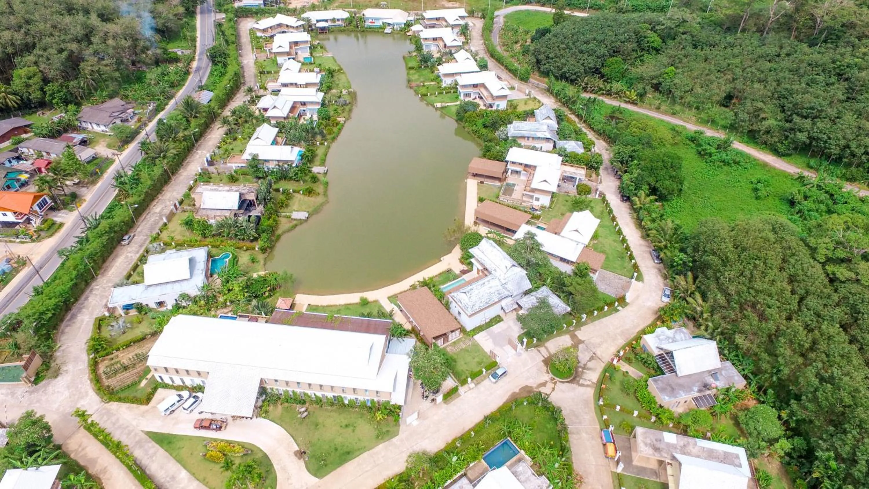 Bird's eye view in TheLifeCo Phuket - Holistic Wellbeing Center