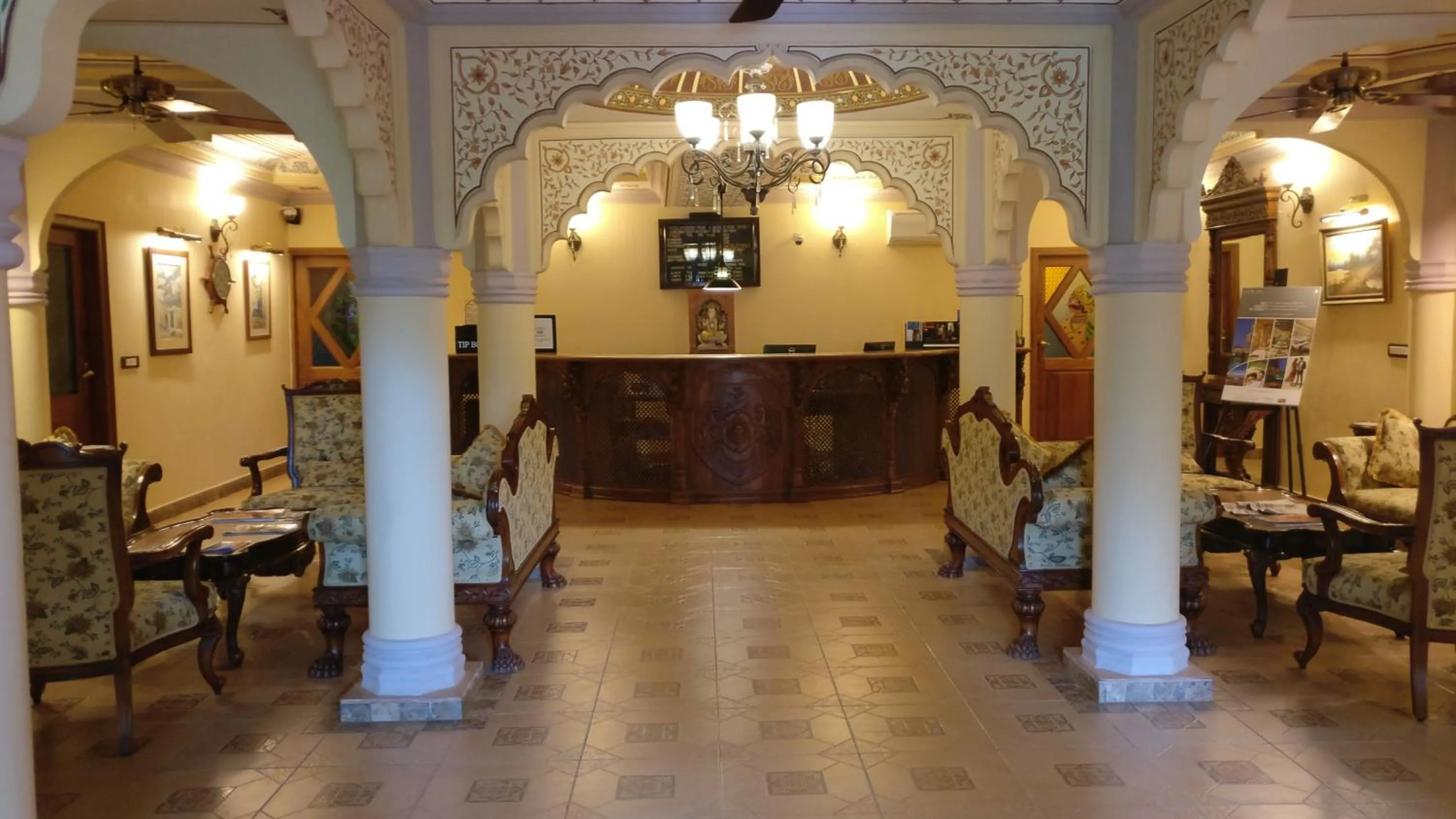 Lobby or reception in Welcomhotel by ITC Hotels, Fort & Dunes, Khimsar