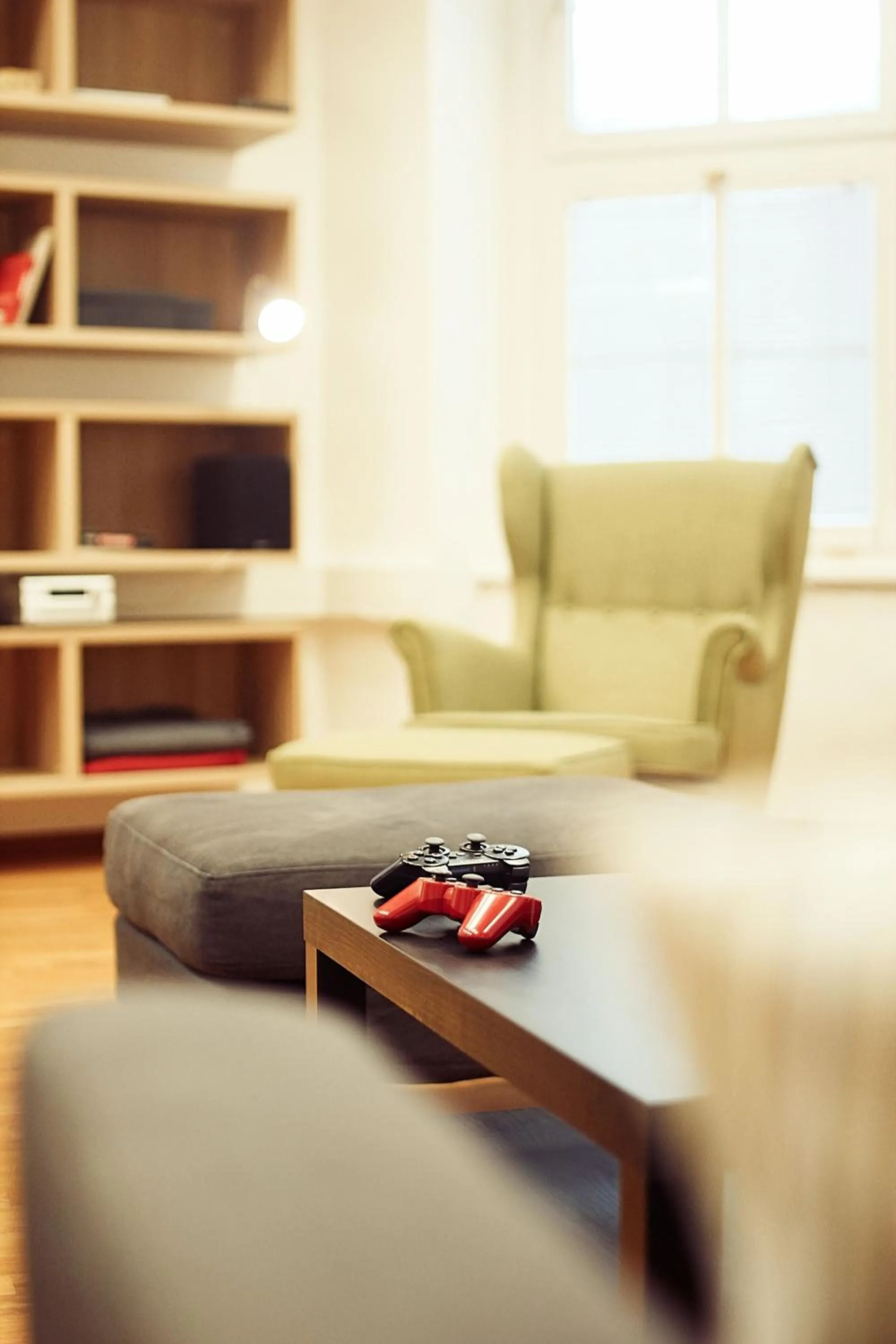 Communal lounge/ TV room in Hostel Folks