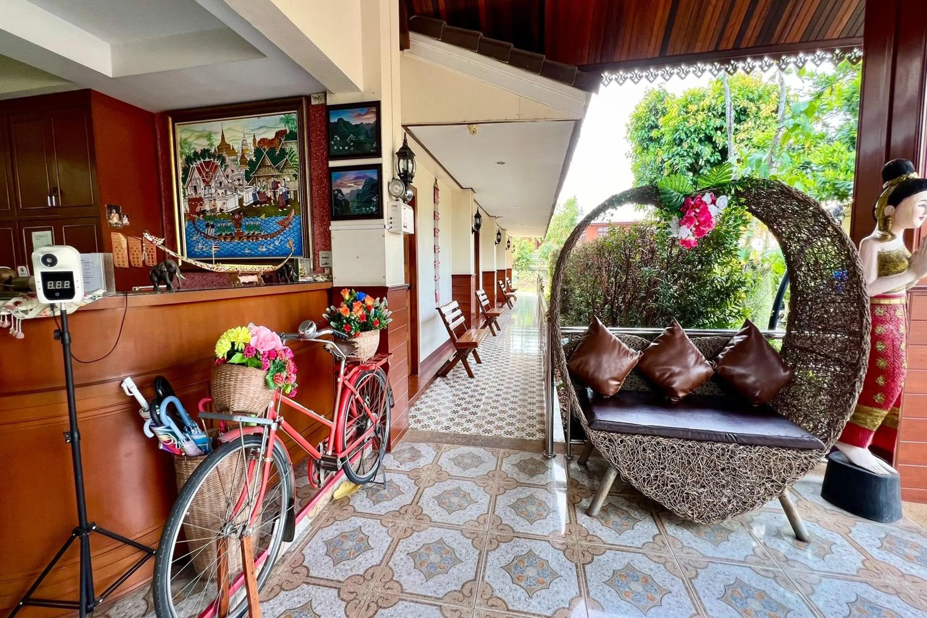 Lobby or reception in Sawadeelanna Hotel