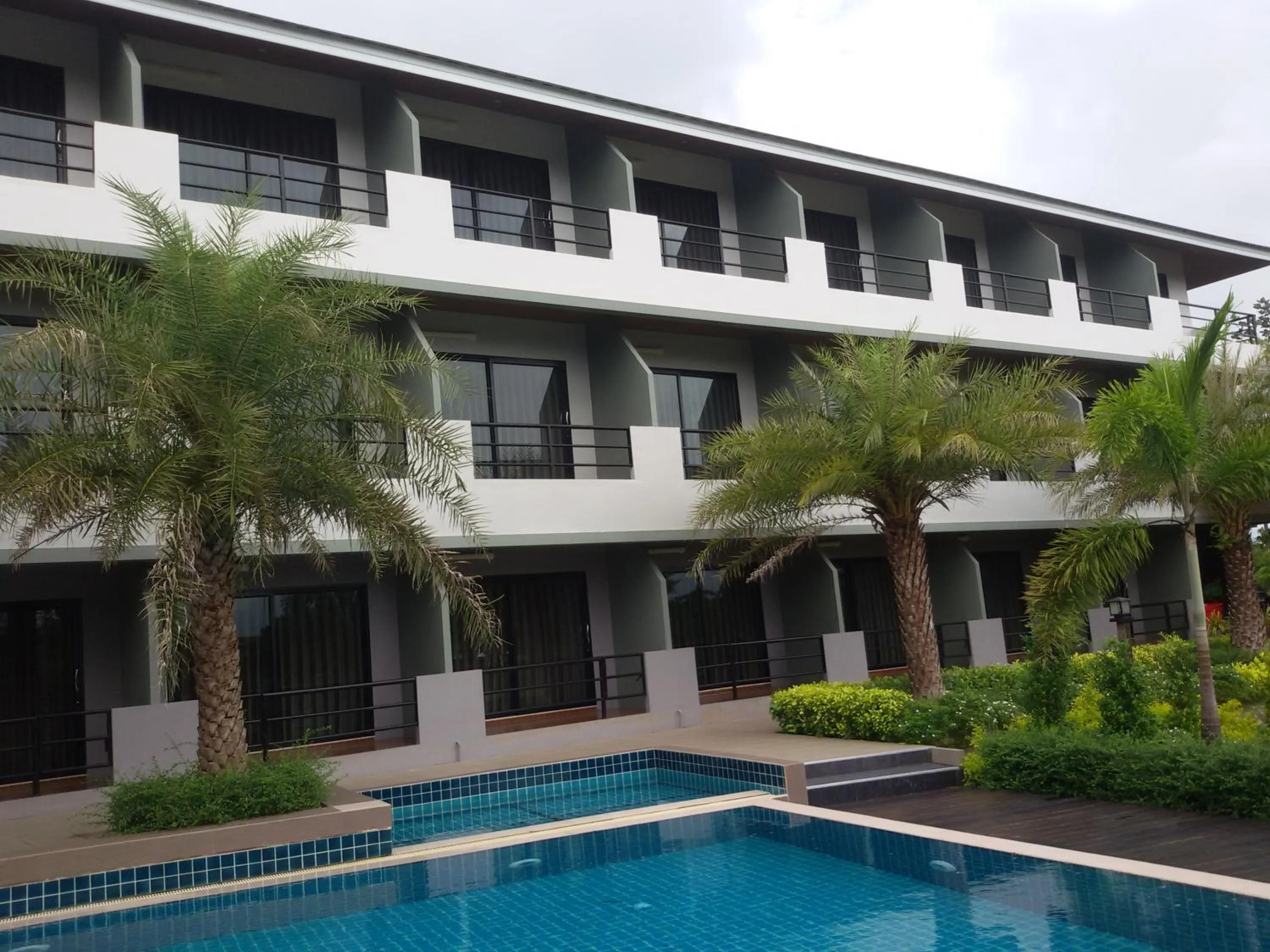 Property building in Evergreen Resort Chanthaburi