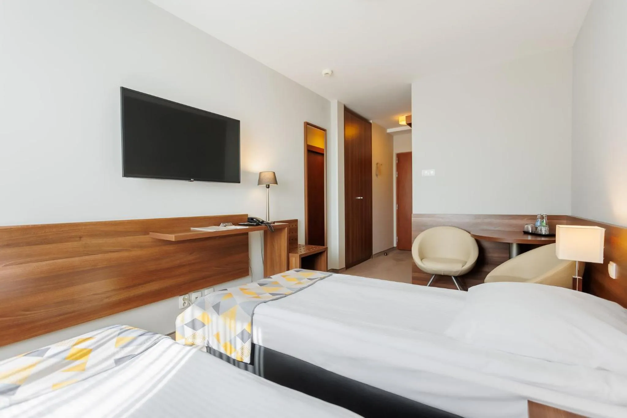 Bed in Hotel Tarnovia