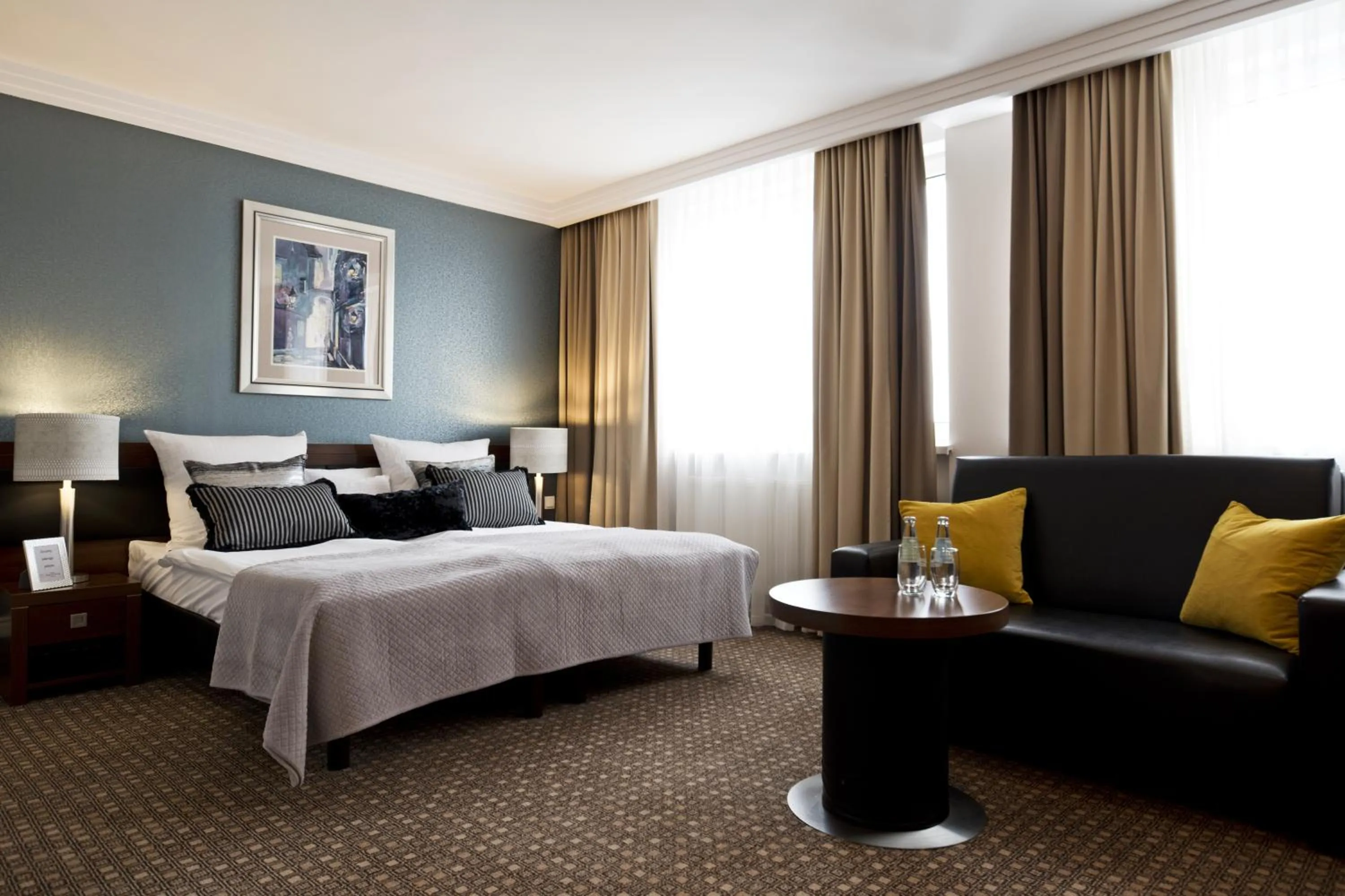 Bed in Hotel Tarnovia