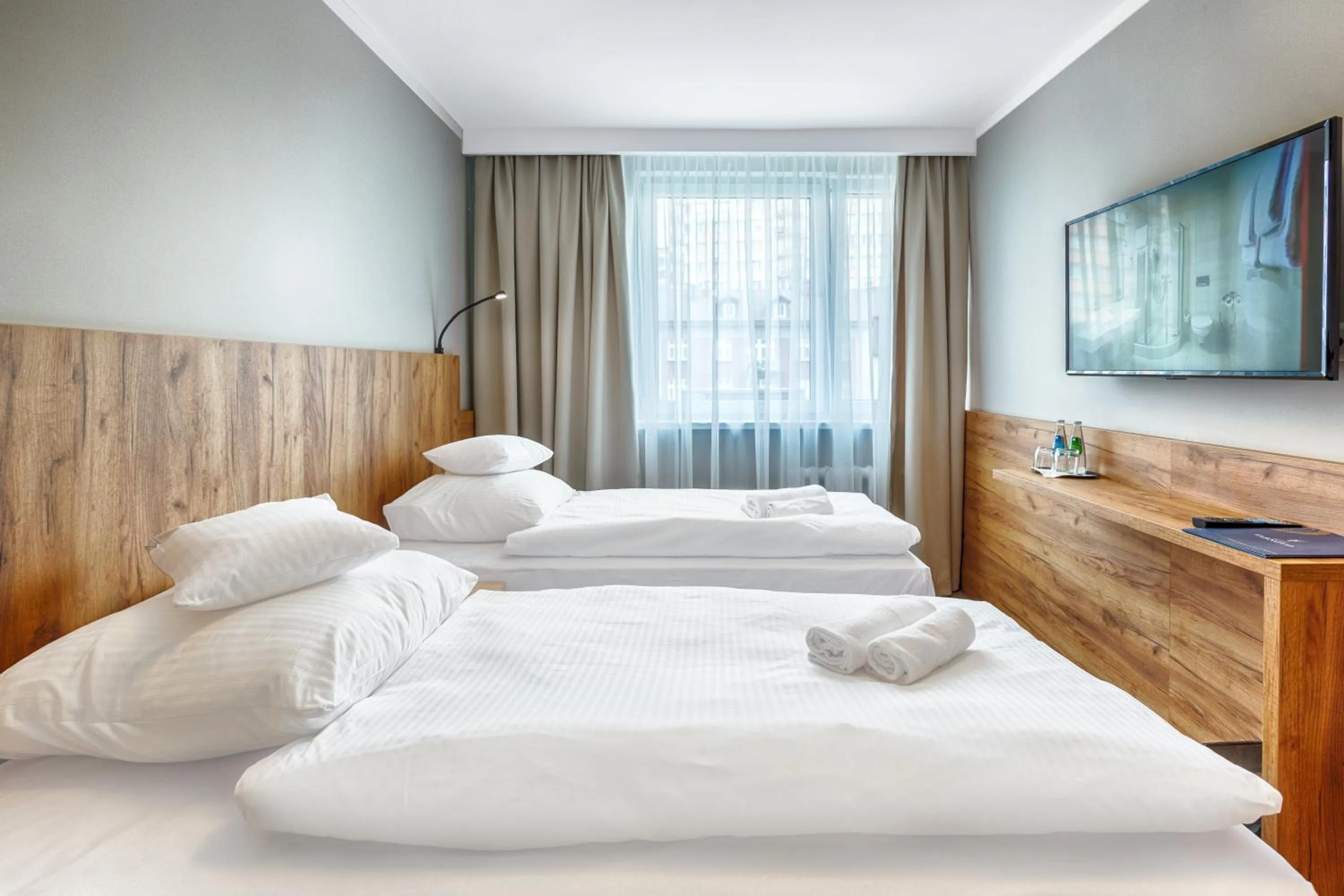 Bed in Hotel Tarnovia