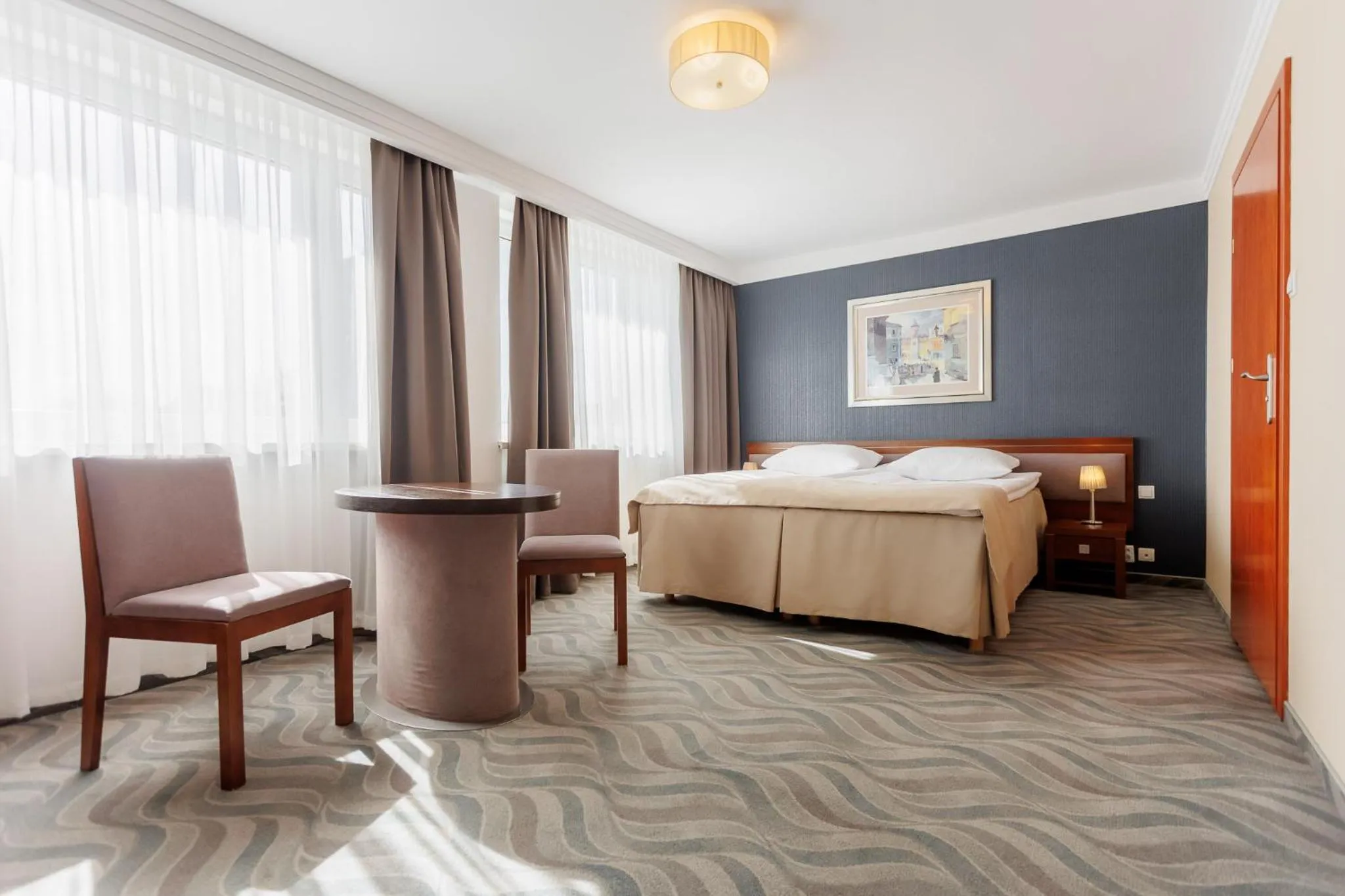 Bed in Hotel Tarnovia