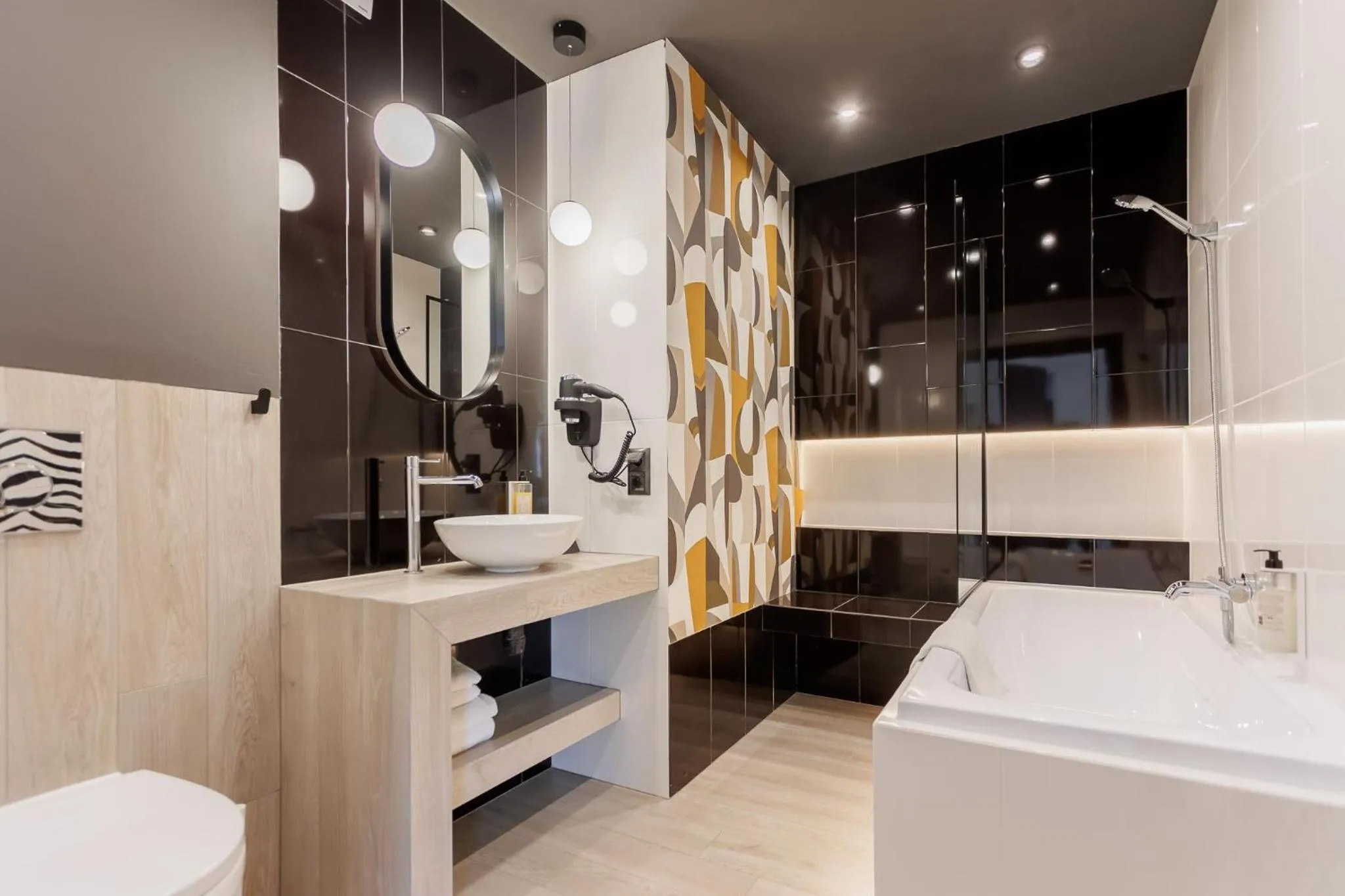 Bathroom in Hotel Tarnovia