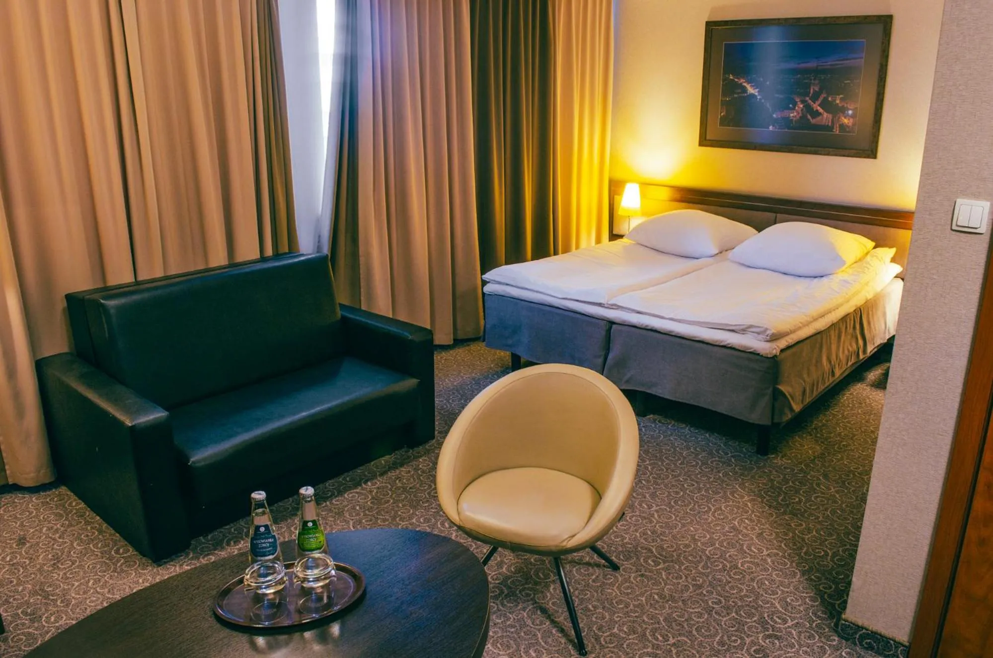 Bed in Hotel Tarnovia