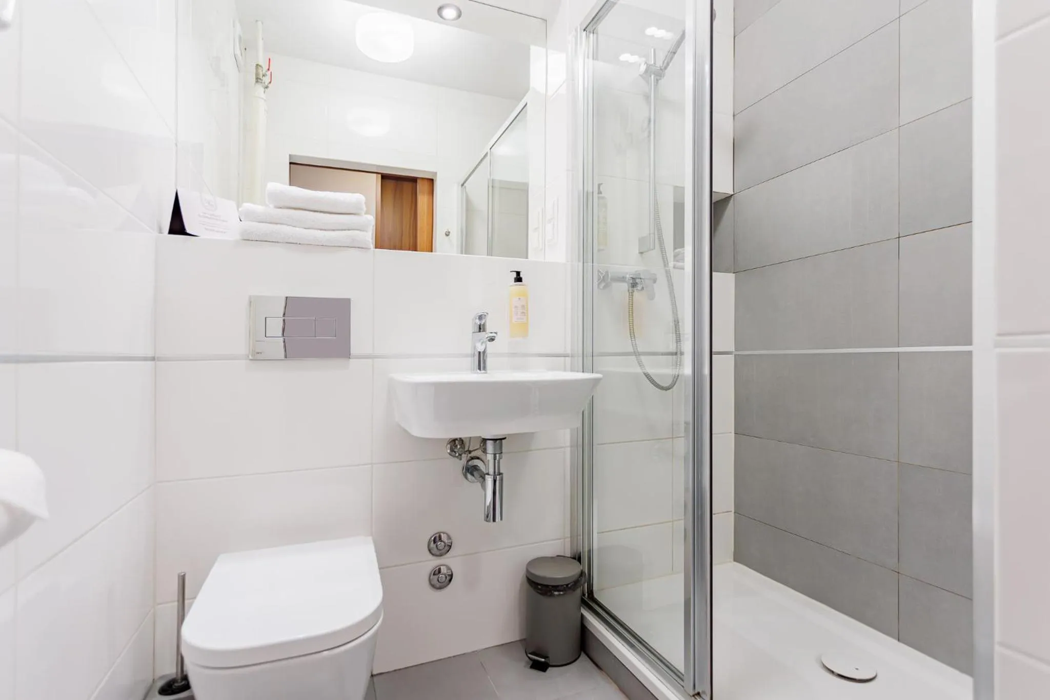 Shower in Hotel Tarnovia