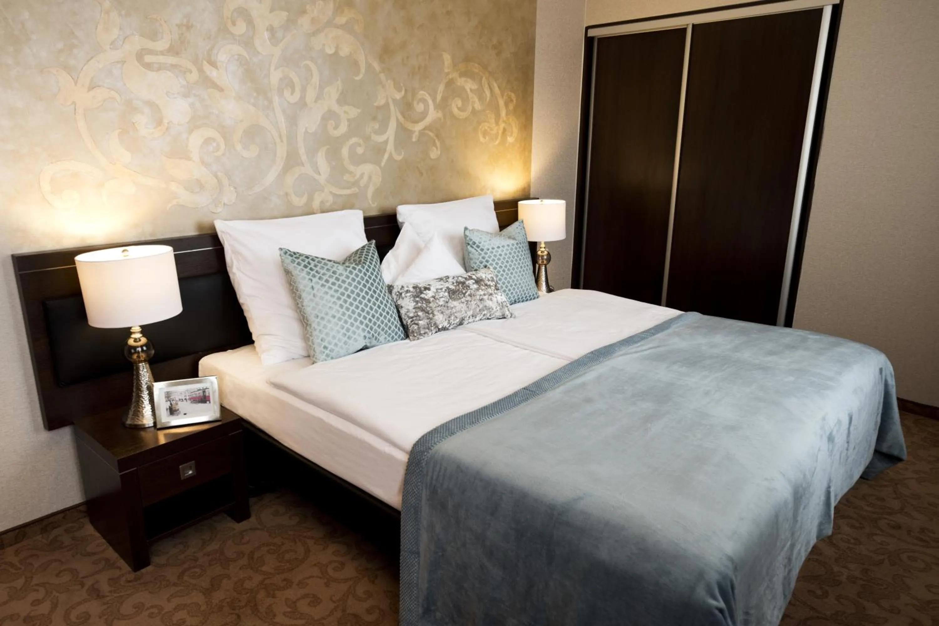 Bed in Hotel Tarnovia