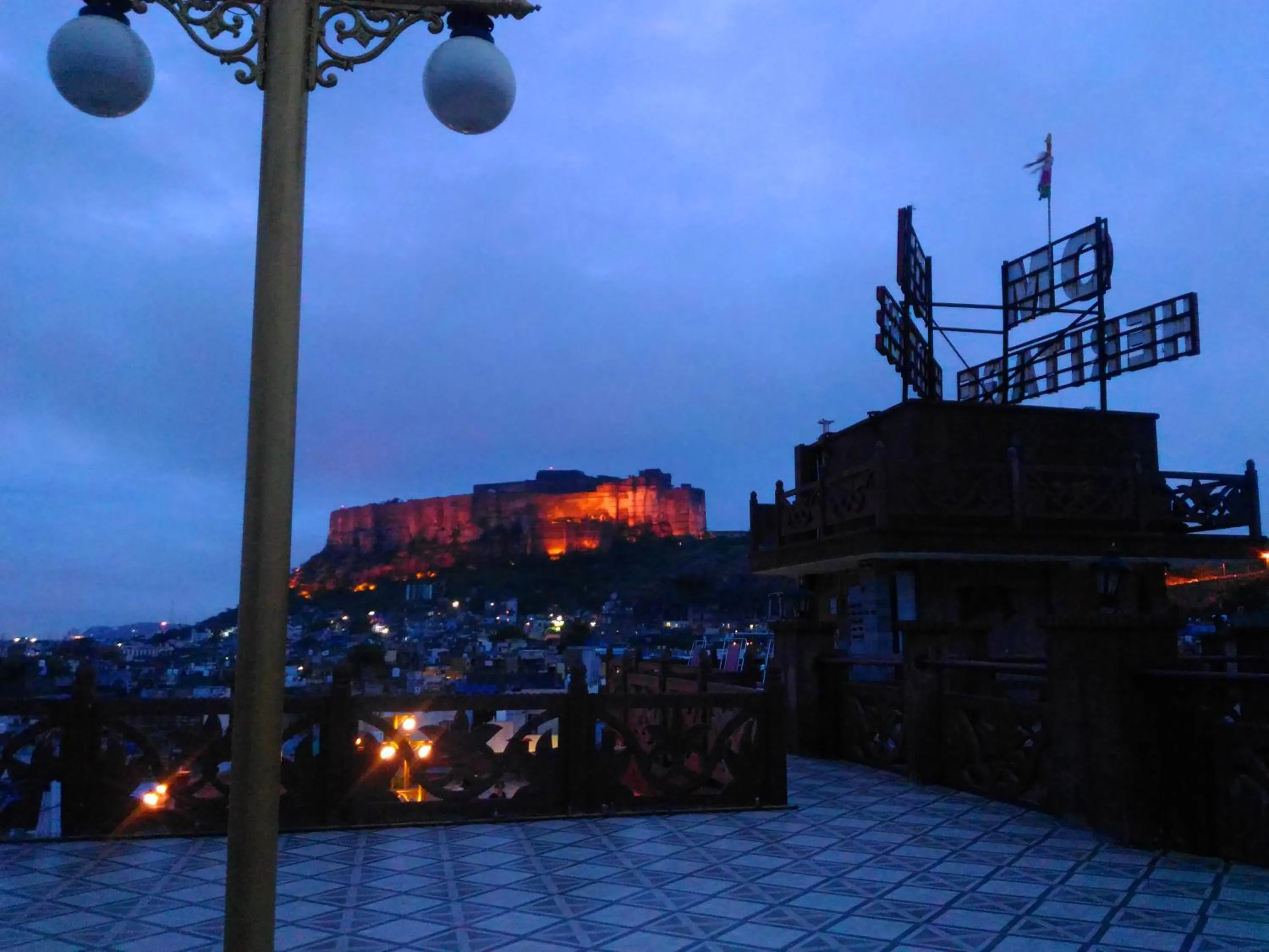 Balcony/Terrace in Om Heritage Haveli