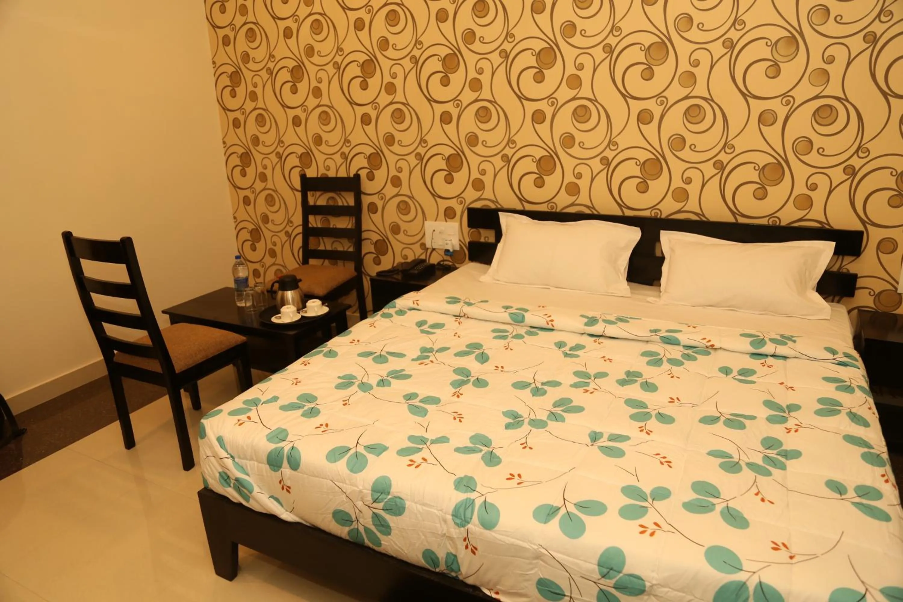 Bedroom, Bed in Om Heritage Haveli