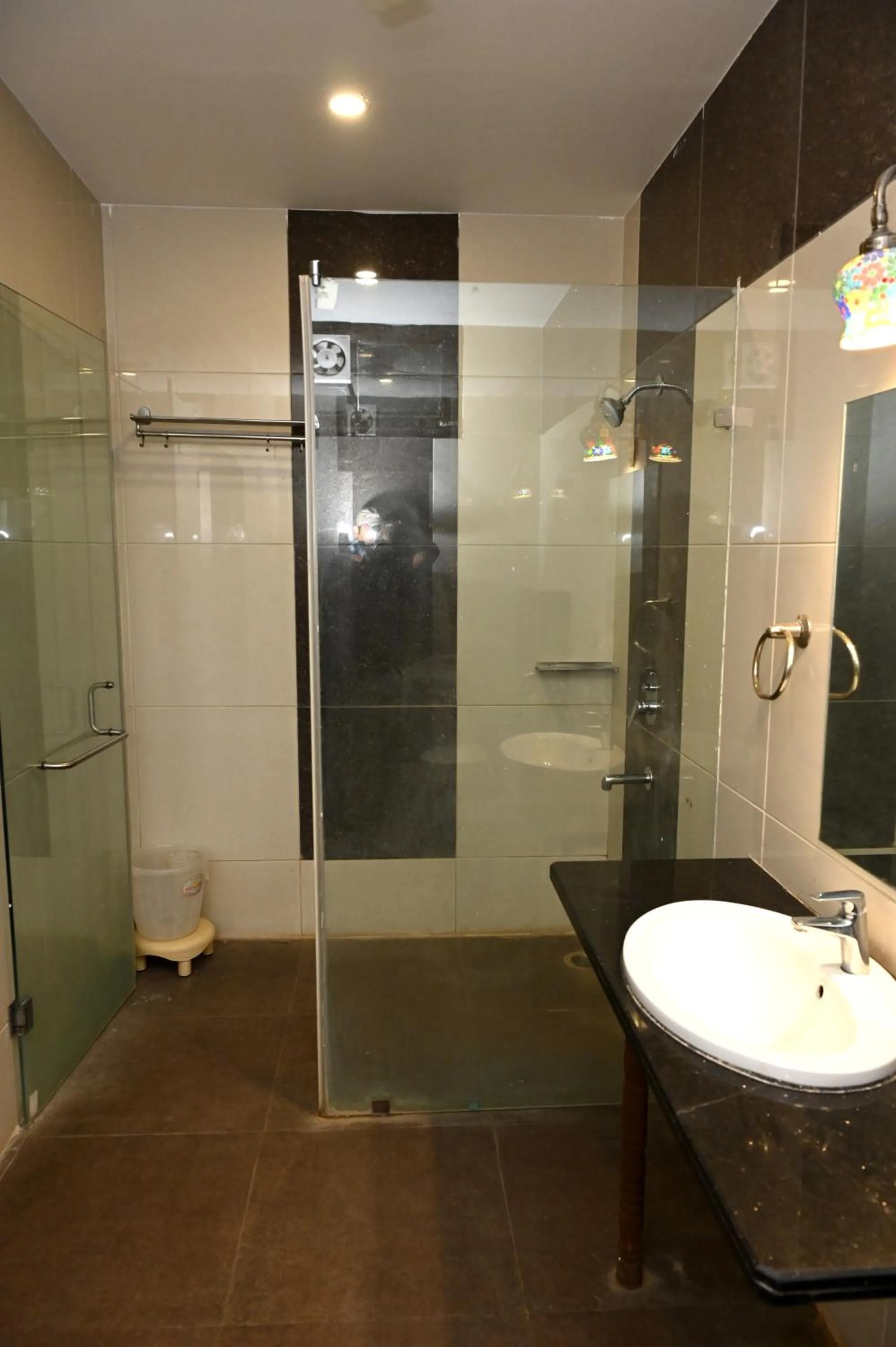 Toilet in Om Heritage Haveli