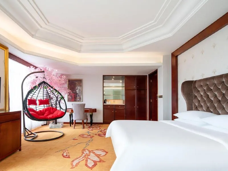 Bed in Vienna Hotel Dongguan Humen Wanda Plaza