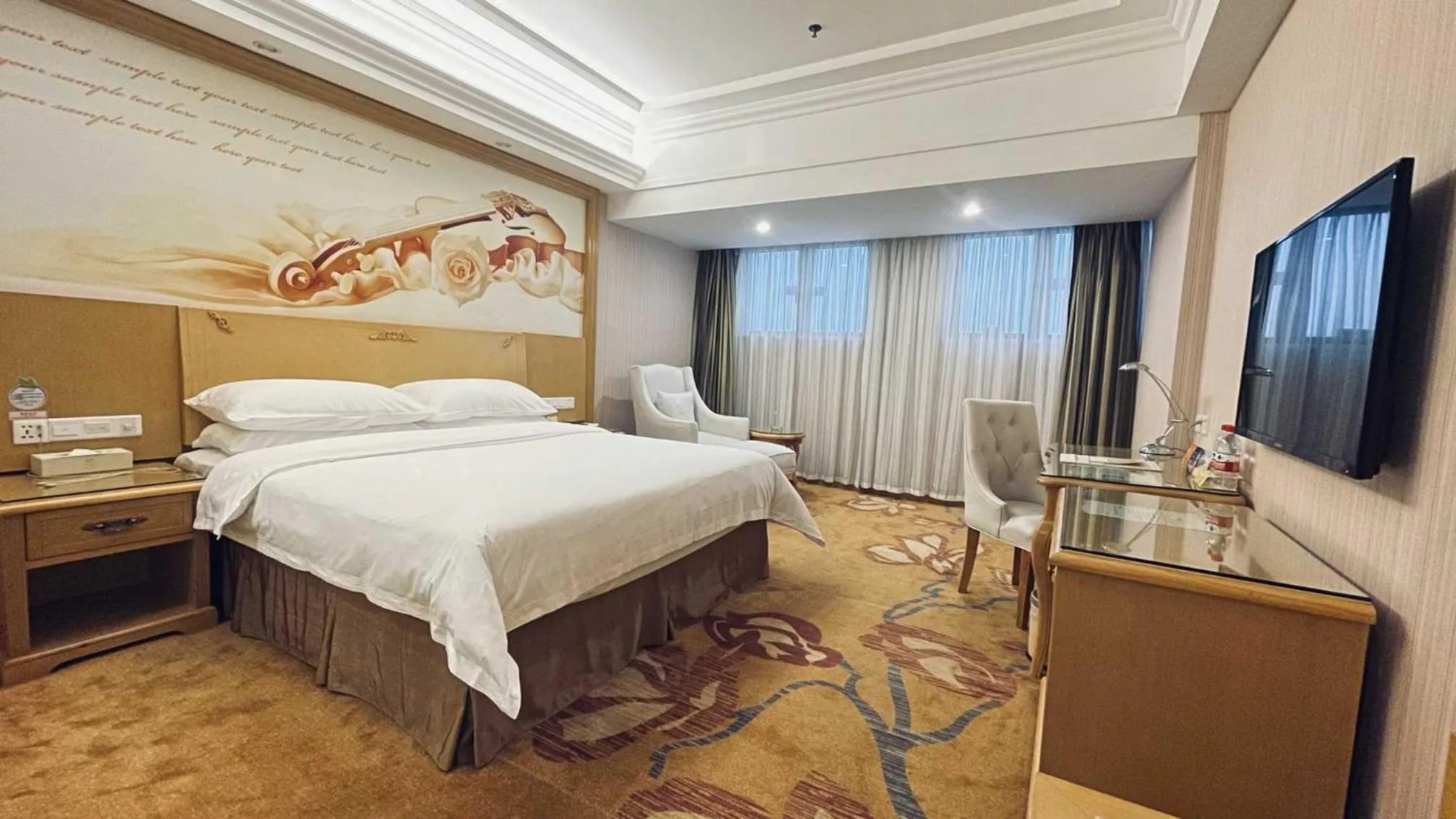 Bed in Vienna Hotel Dongguan Shatian Humen Port