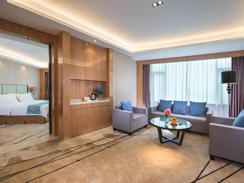 Bed in Vienna International Hotel Foshan The World of Flowers