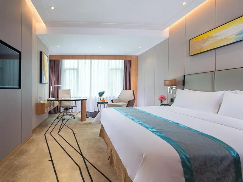 Bed in Vienna International Hotel Foshan The World of Flowers