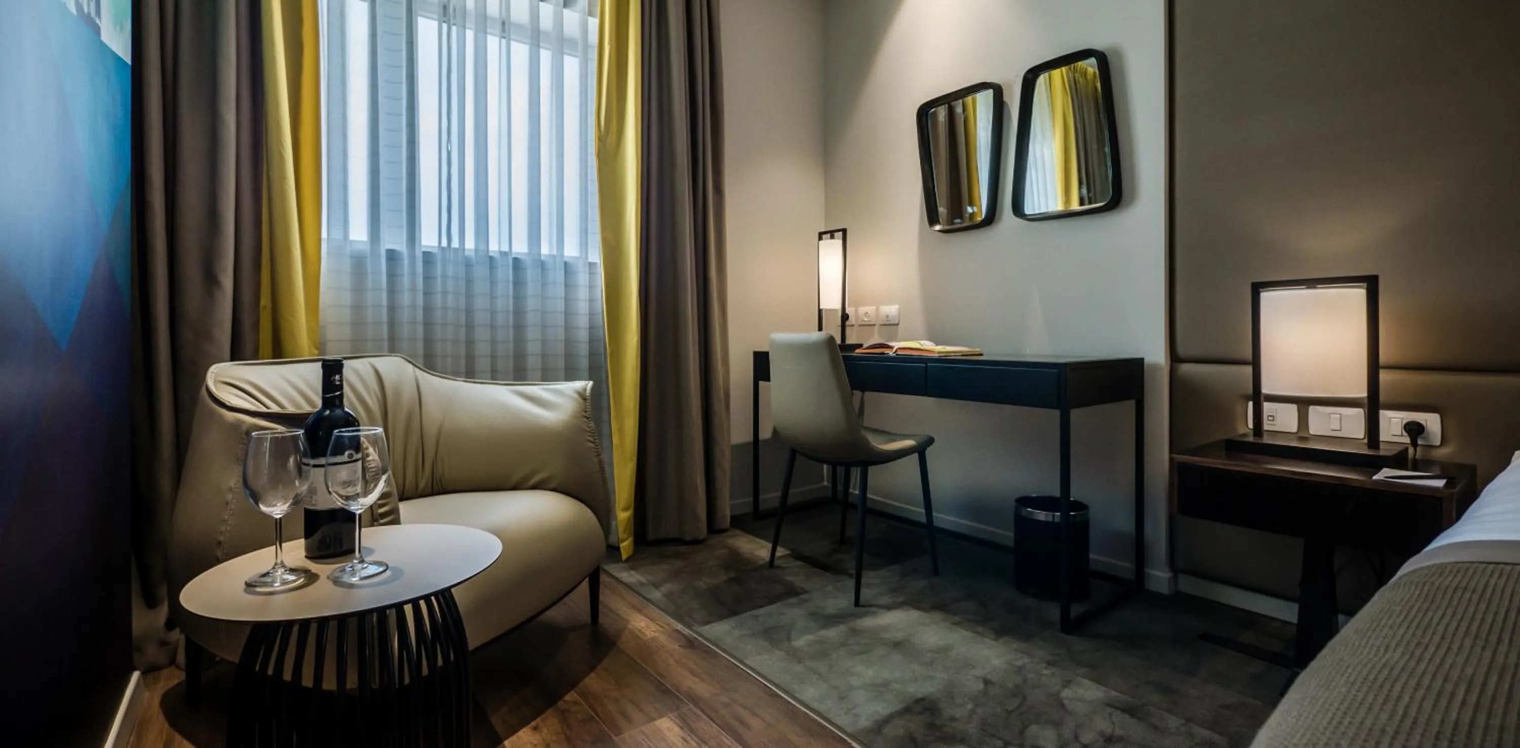 Decorative detail, Bed in Golden Crown Haifa