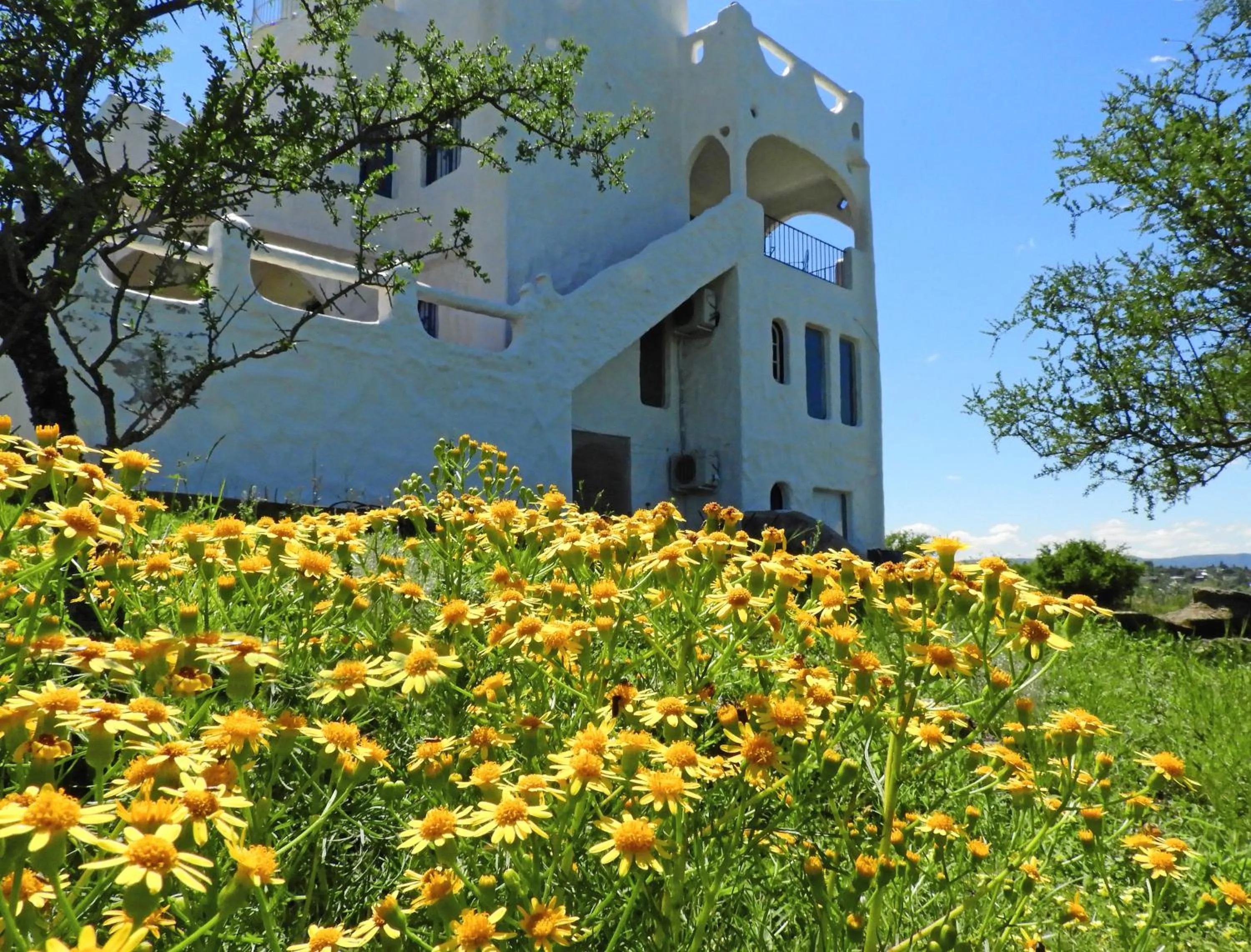 Garden in El Faro de Carpier - ApartHotel & Restaurante Bar Cafetería