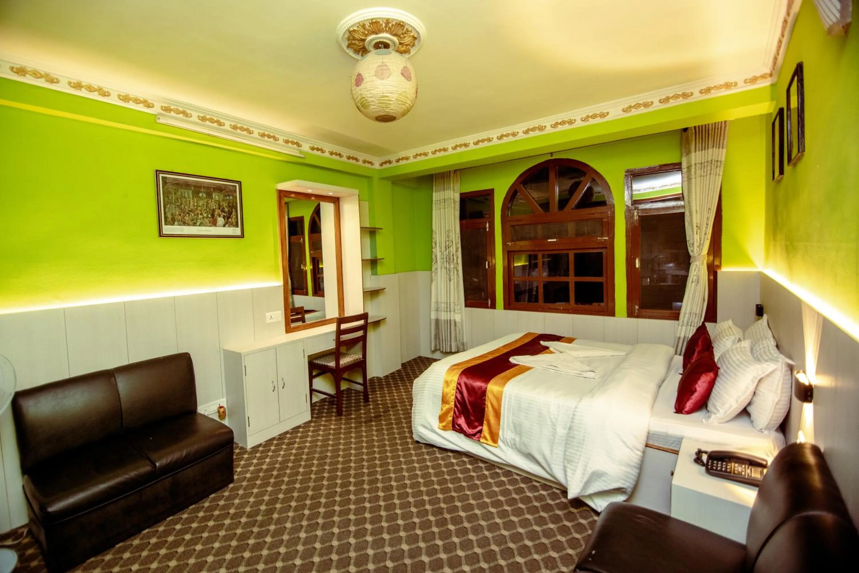 Bed in Hotel Pomelo House