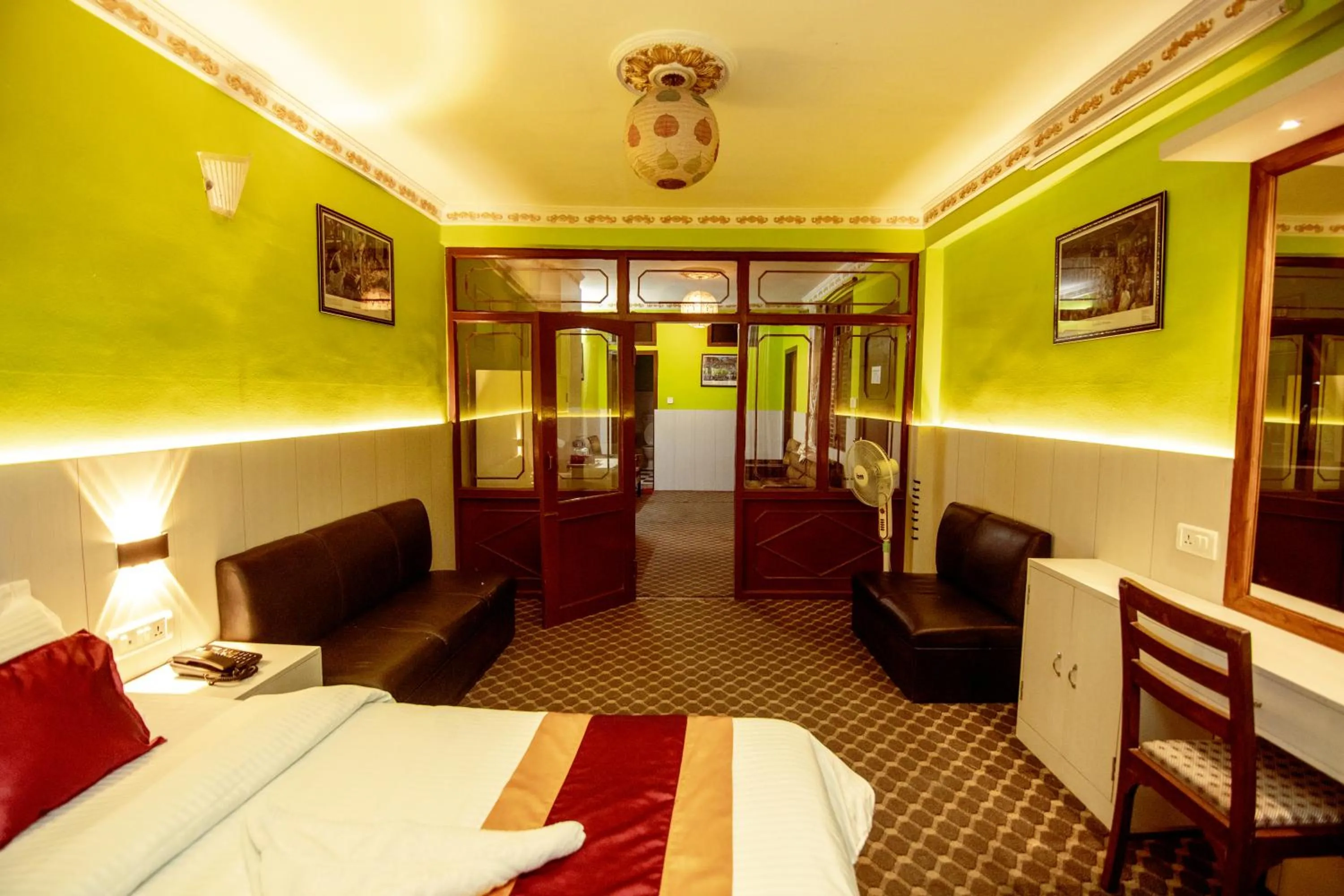 Bedroom, Bed in Hotel Pomelo House