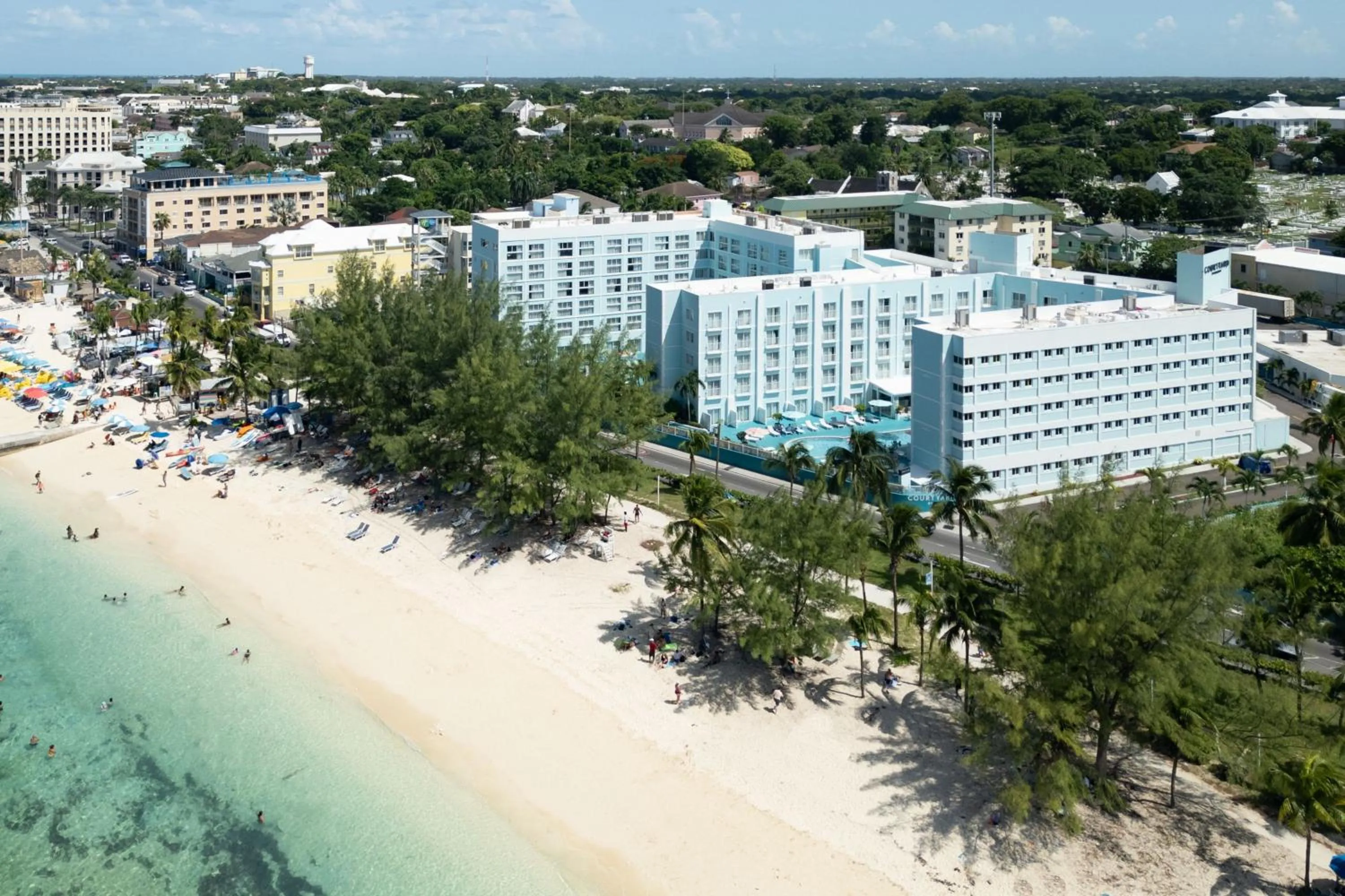 Beach in Courtyard by Marriott Nassau Downtown/Junkanoo Beach