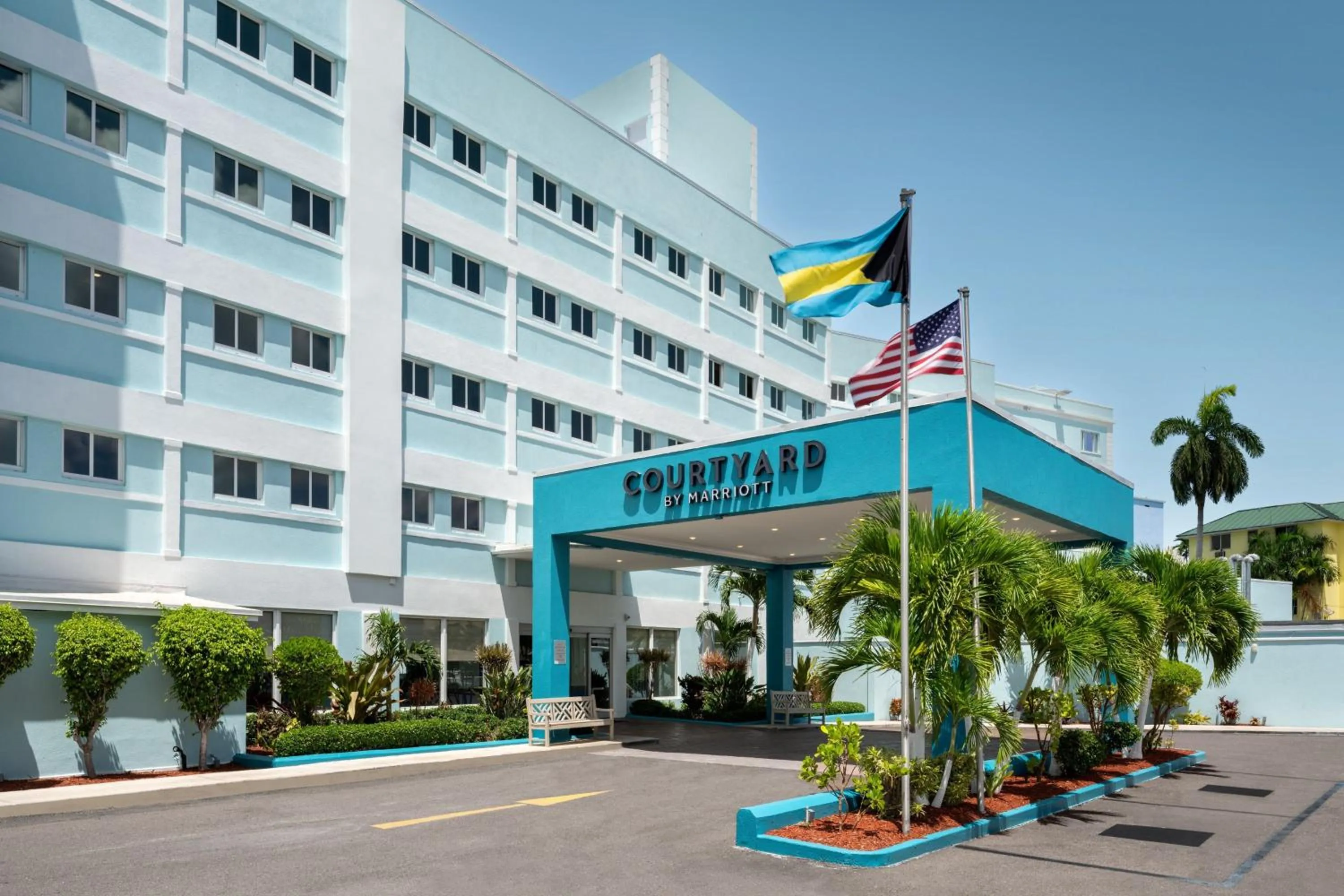 Property building in Courtyard by Marriott Nassau Downtown/Junkanoo Beach