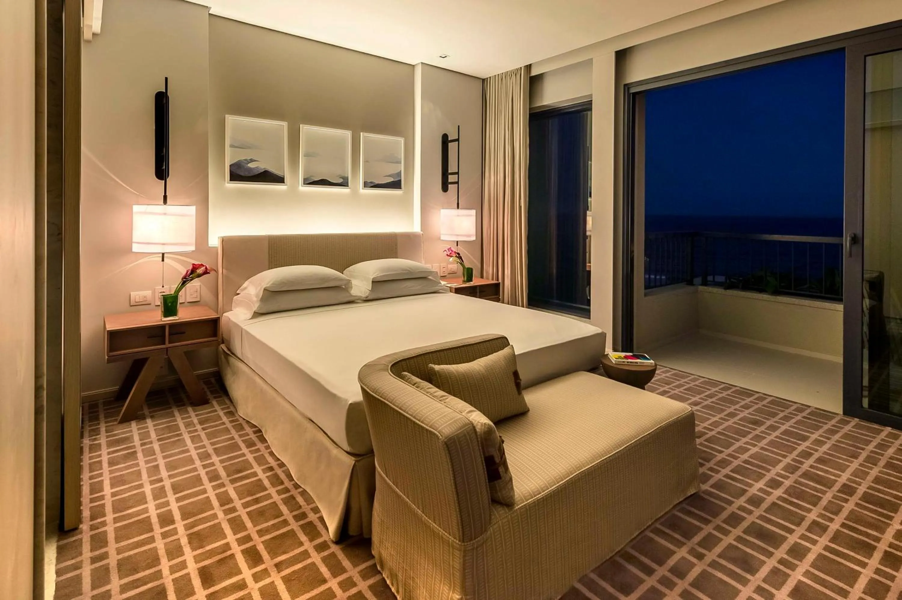 Bedroom, Bed in Grand Hyatt Rio de Janeiro