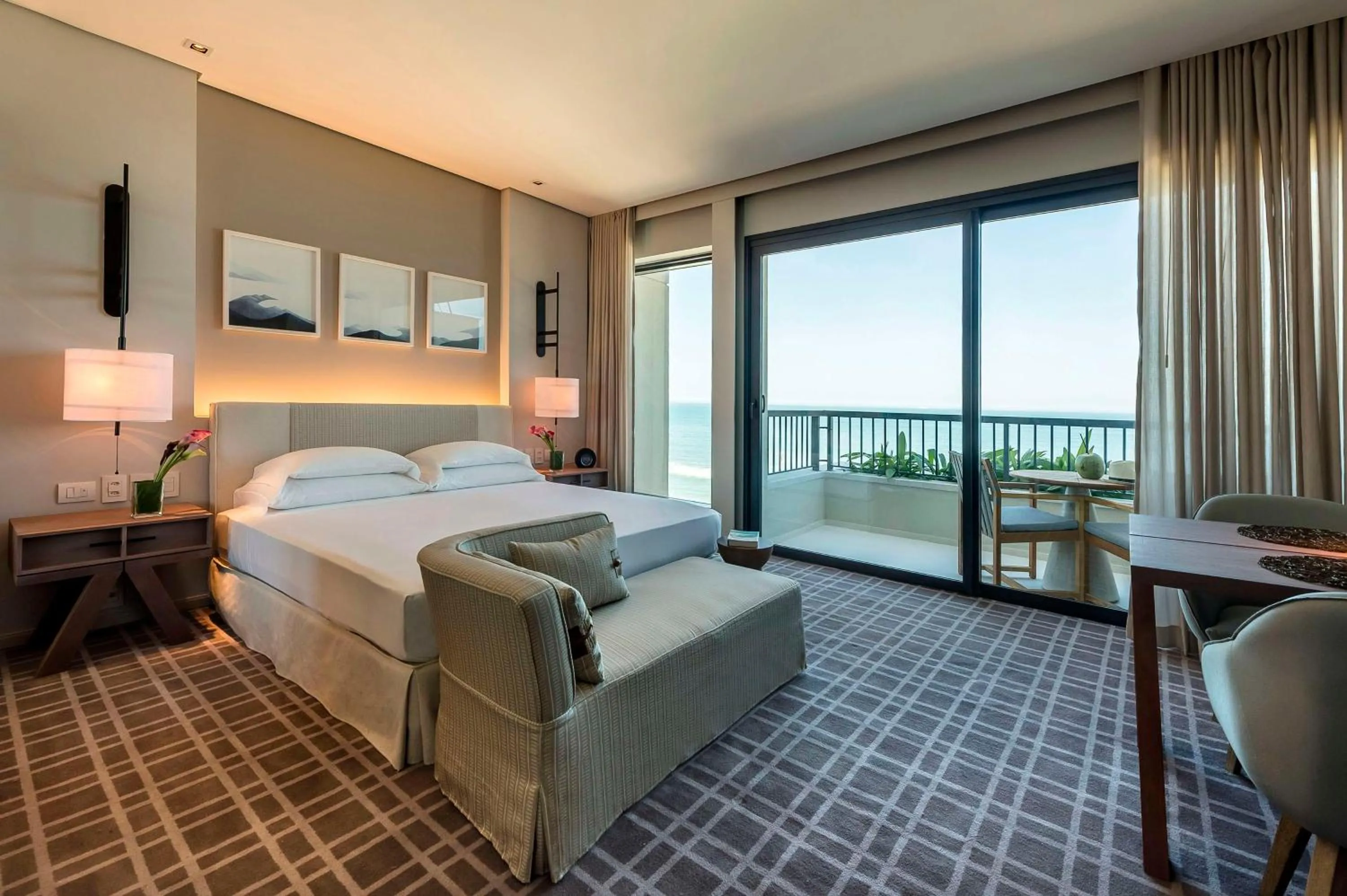 Bedroom, Bed in Grand Hyatt Rio de Janeiro