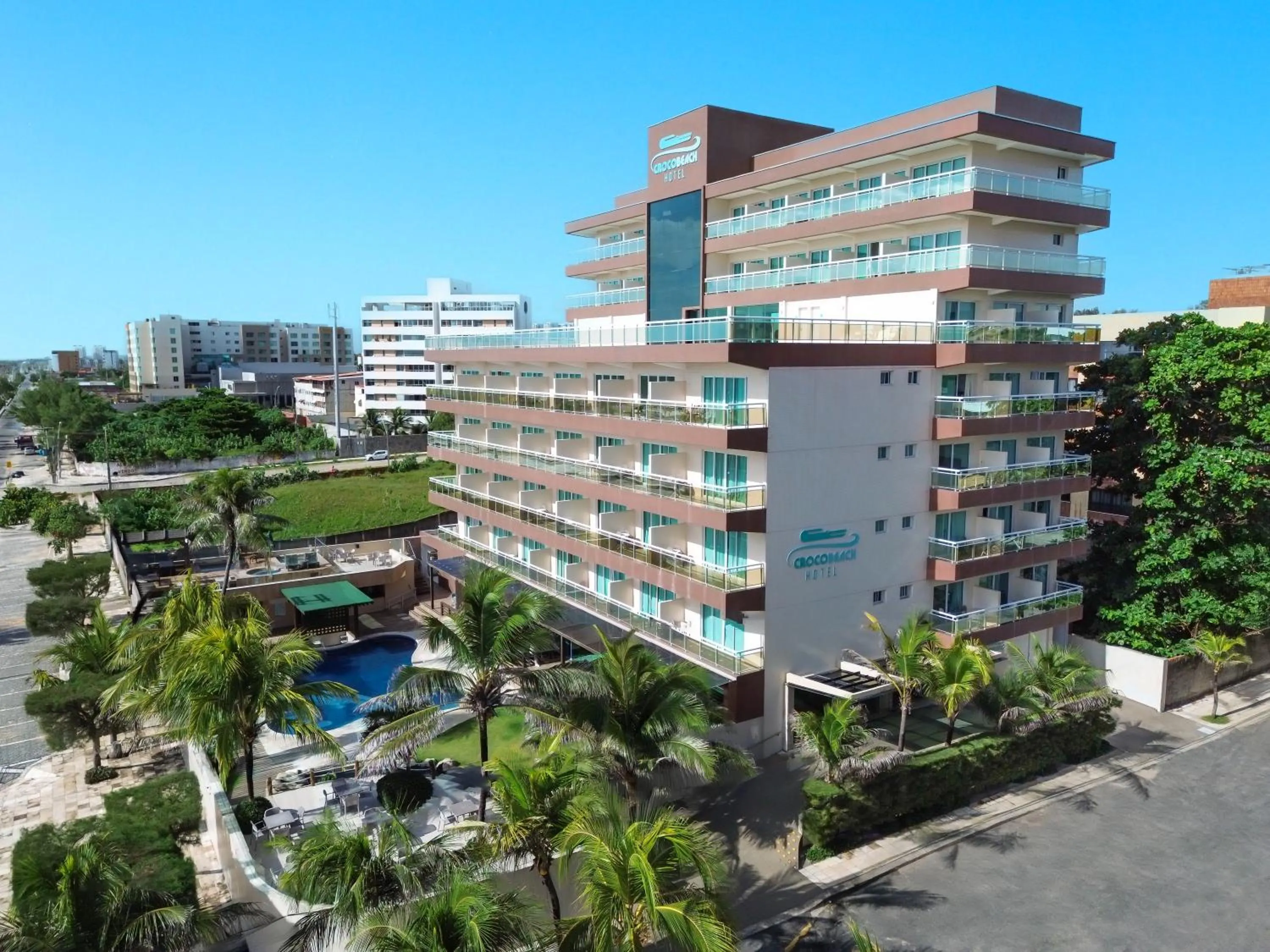 Property building in Crocobeach Hotel